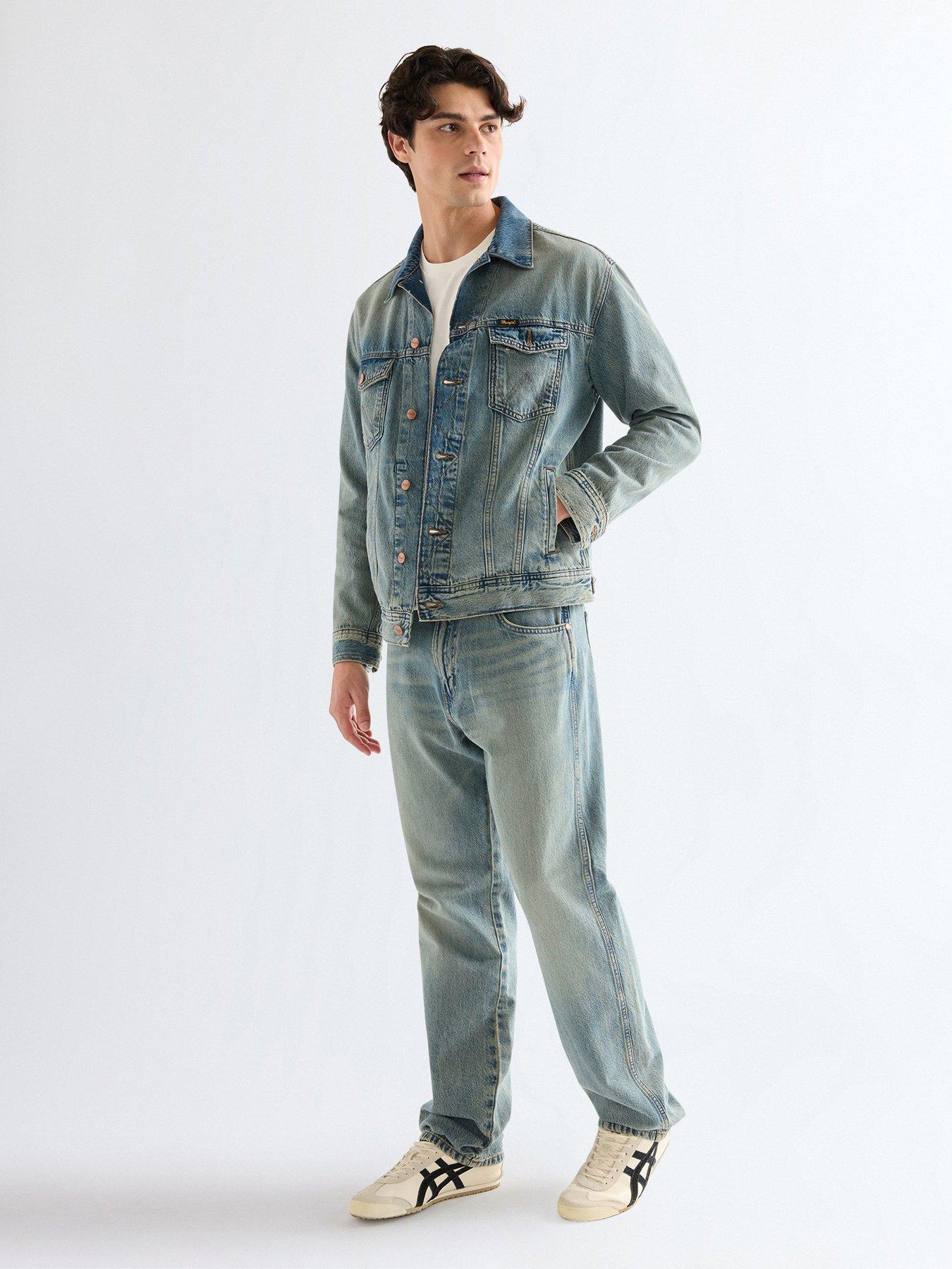 Image 3 of 6 of Wrangler Anti Fit Denim Jacket - Blue