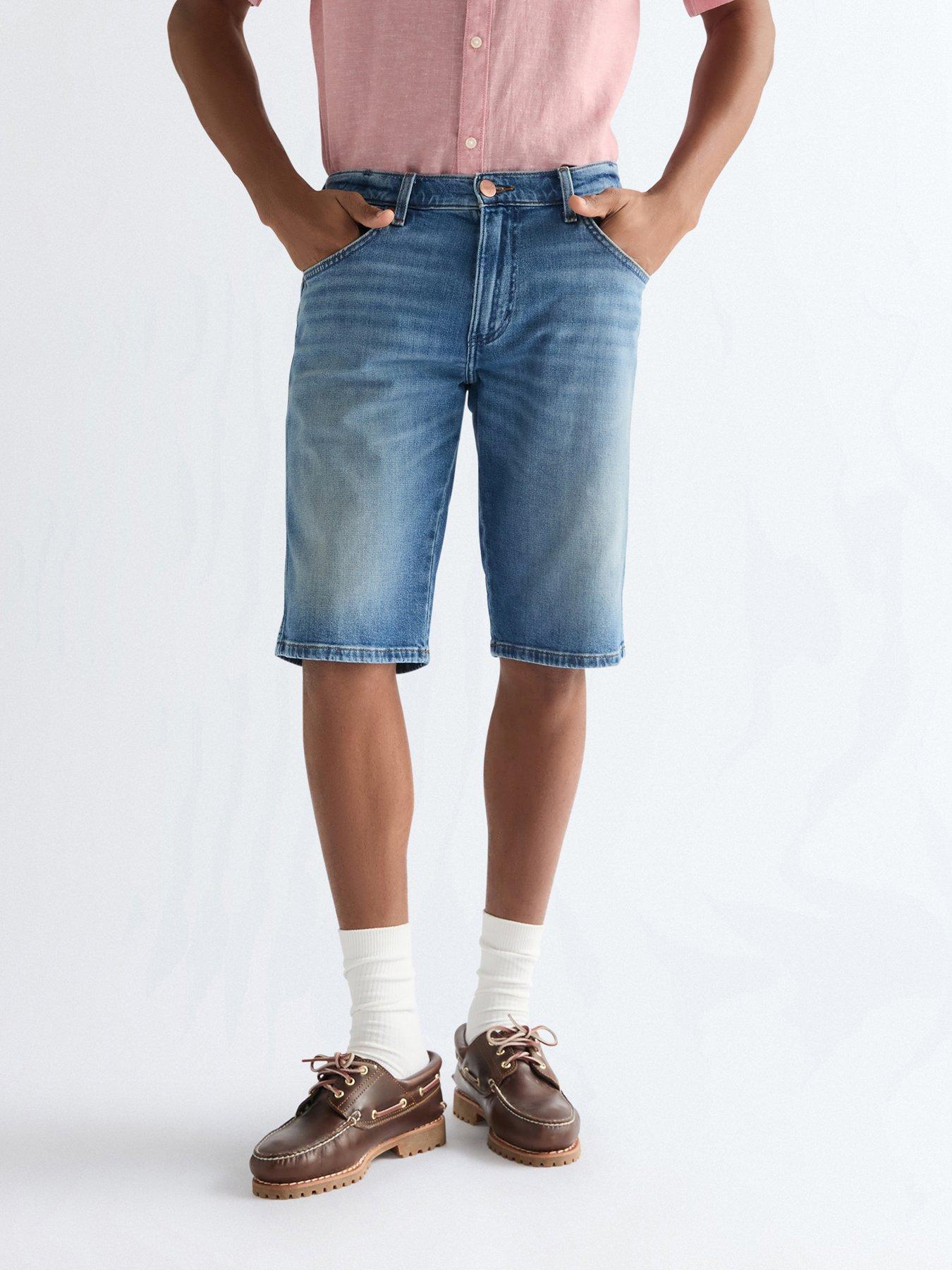 Wrangler Colton Denim Shorts - Blue
