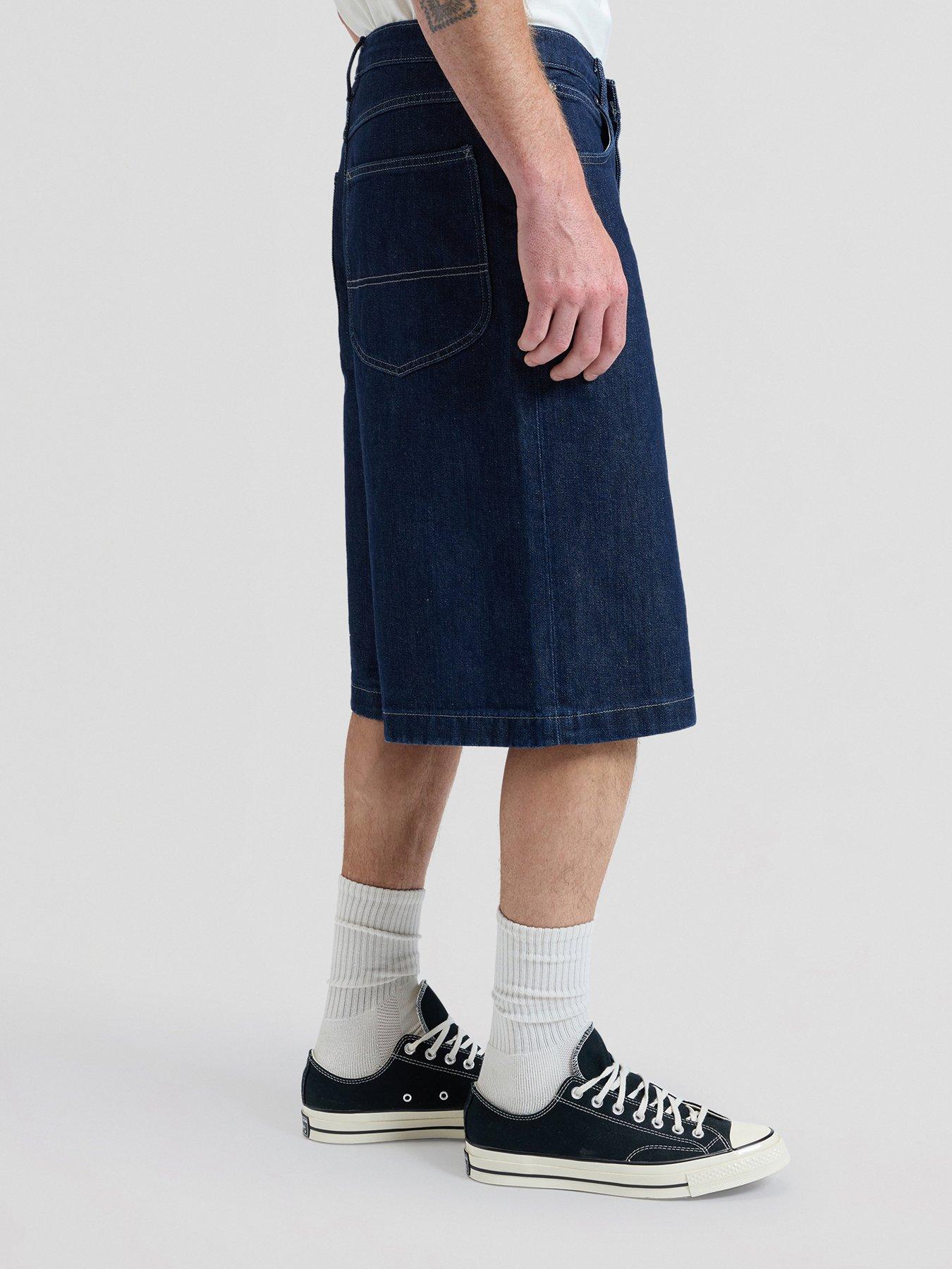 Image 4 of 6 of Lee Carpenter Jorts - Dark Blue