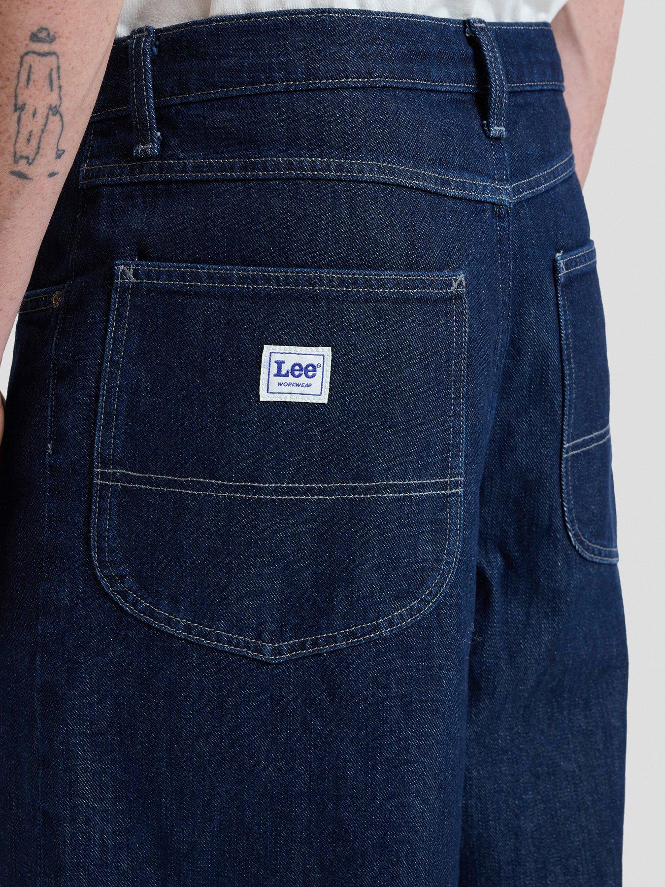 Image 5 of 6 of Lee Carpenter Jorts - Dark Blue