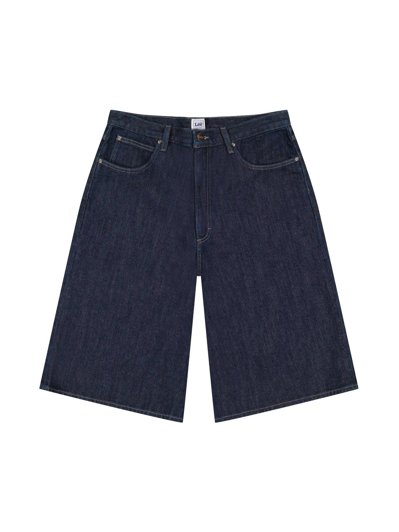 Image 6 of 6 of Lee Carpenter Jorts - Dark Blue