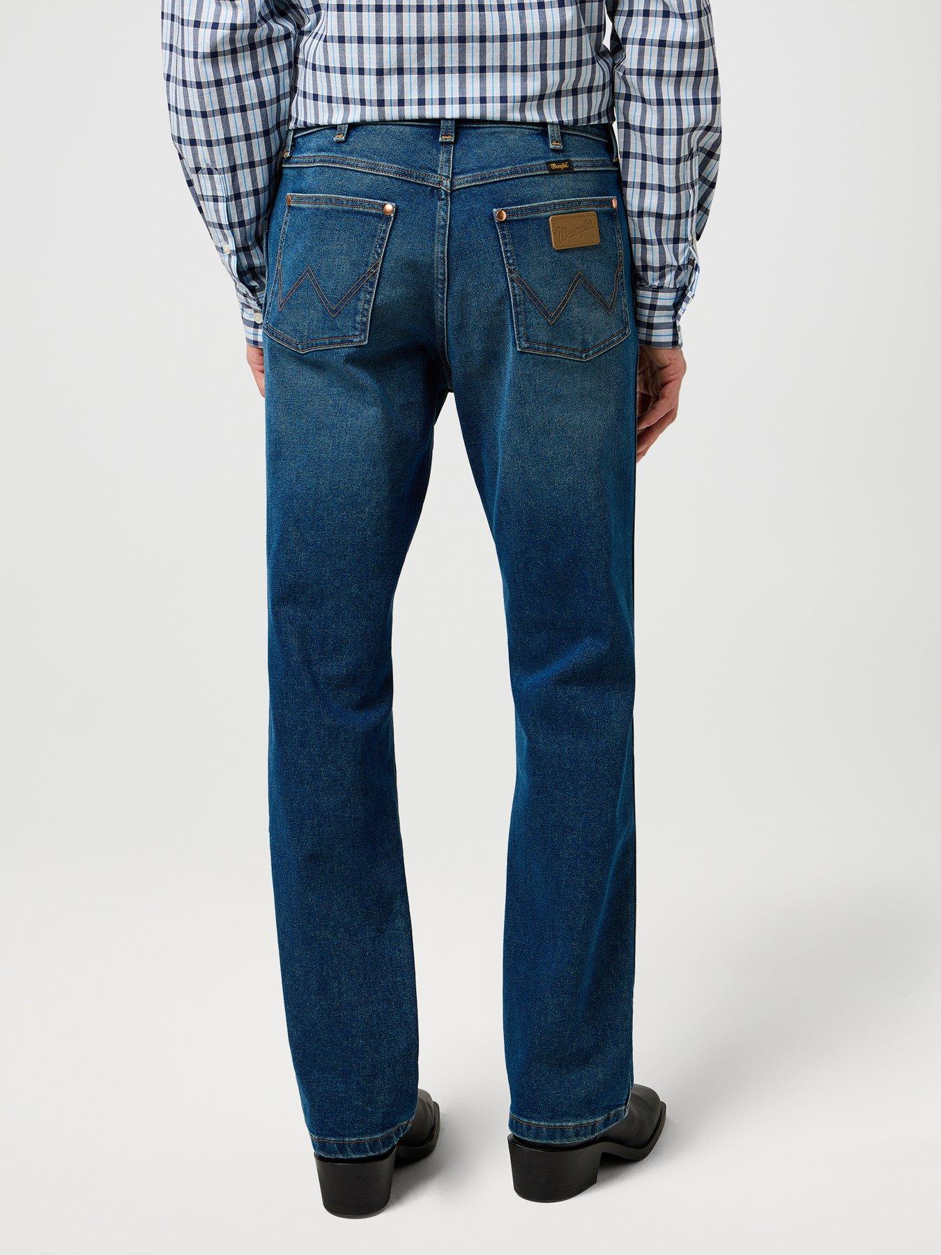 Image 2 of 5 of Wrangler Wrancher Regular Bootcut Jeans - Blue