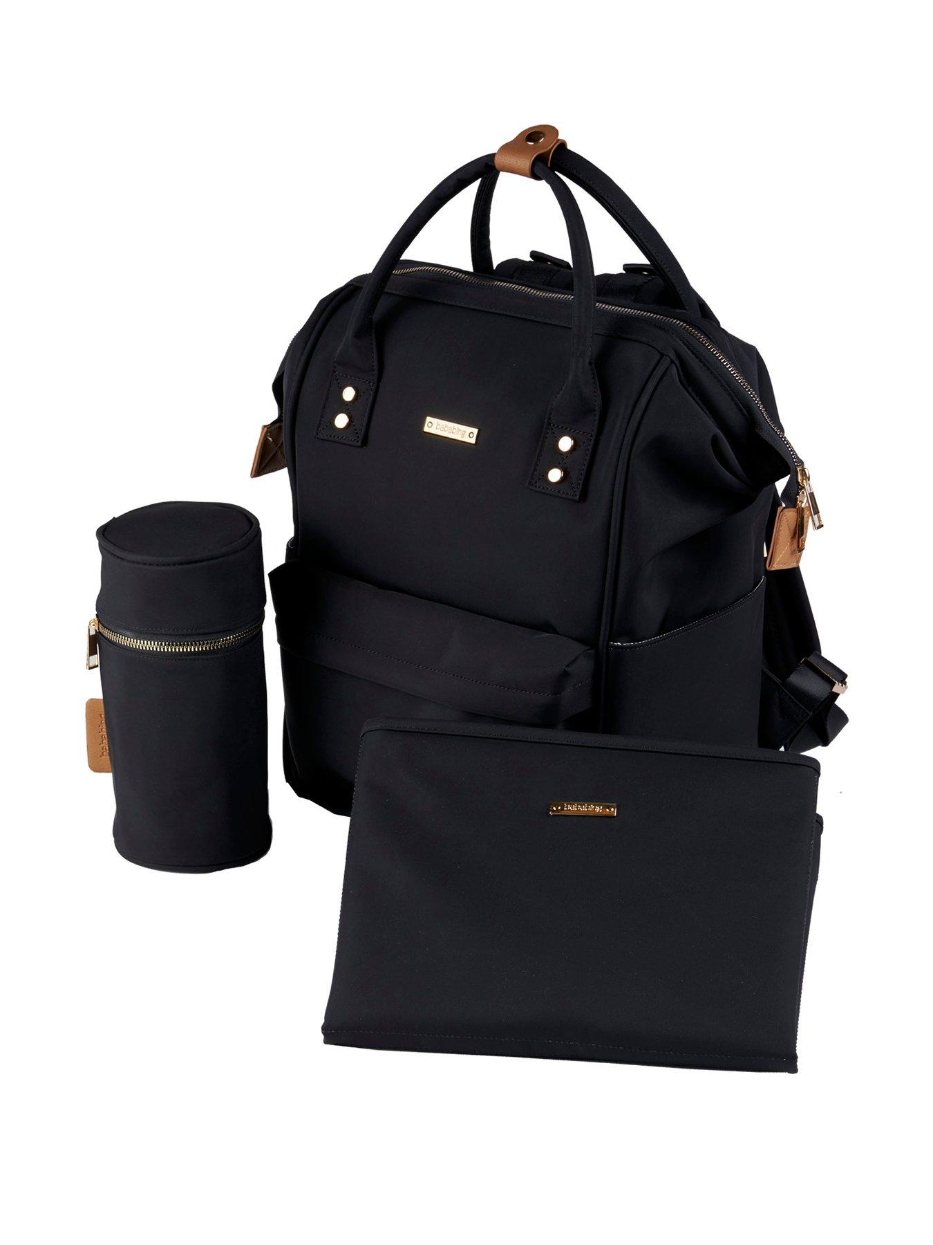 Image 1 of 8 of BabaBing! Mani Changing Bag / Backpack - Black