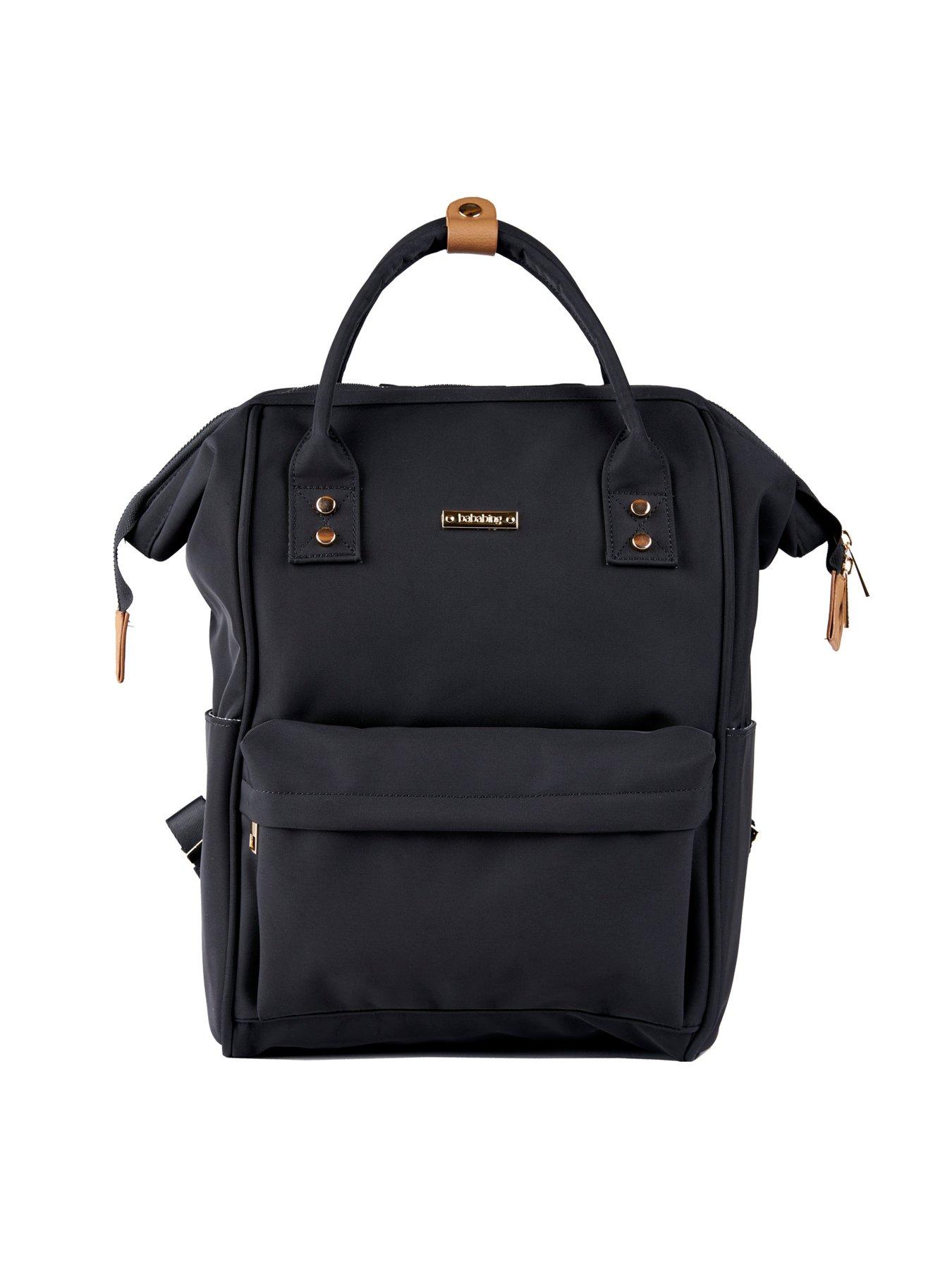 Image 2 of 8 of BabaBing! Mani Changing Bag / Backpack - Black