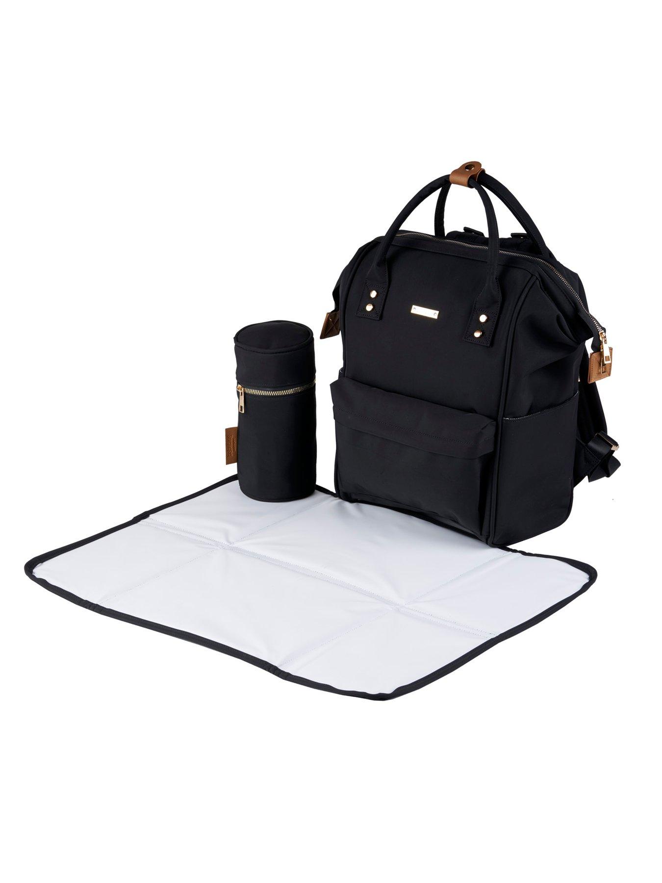 Image 3 of 8 of BabaBing! Mani Changing Bag / Backpack - Black