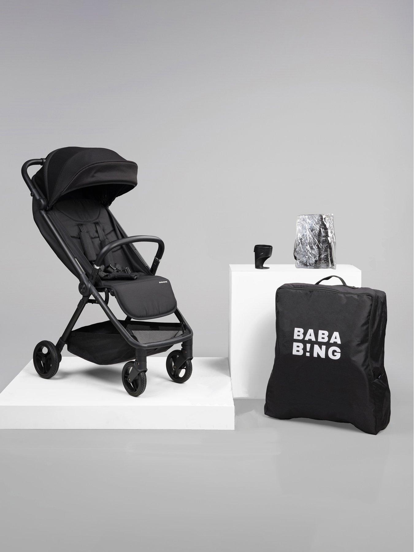 image of bababing-compact-stroller-black