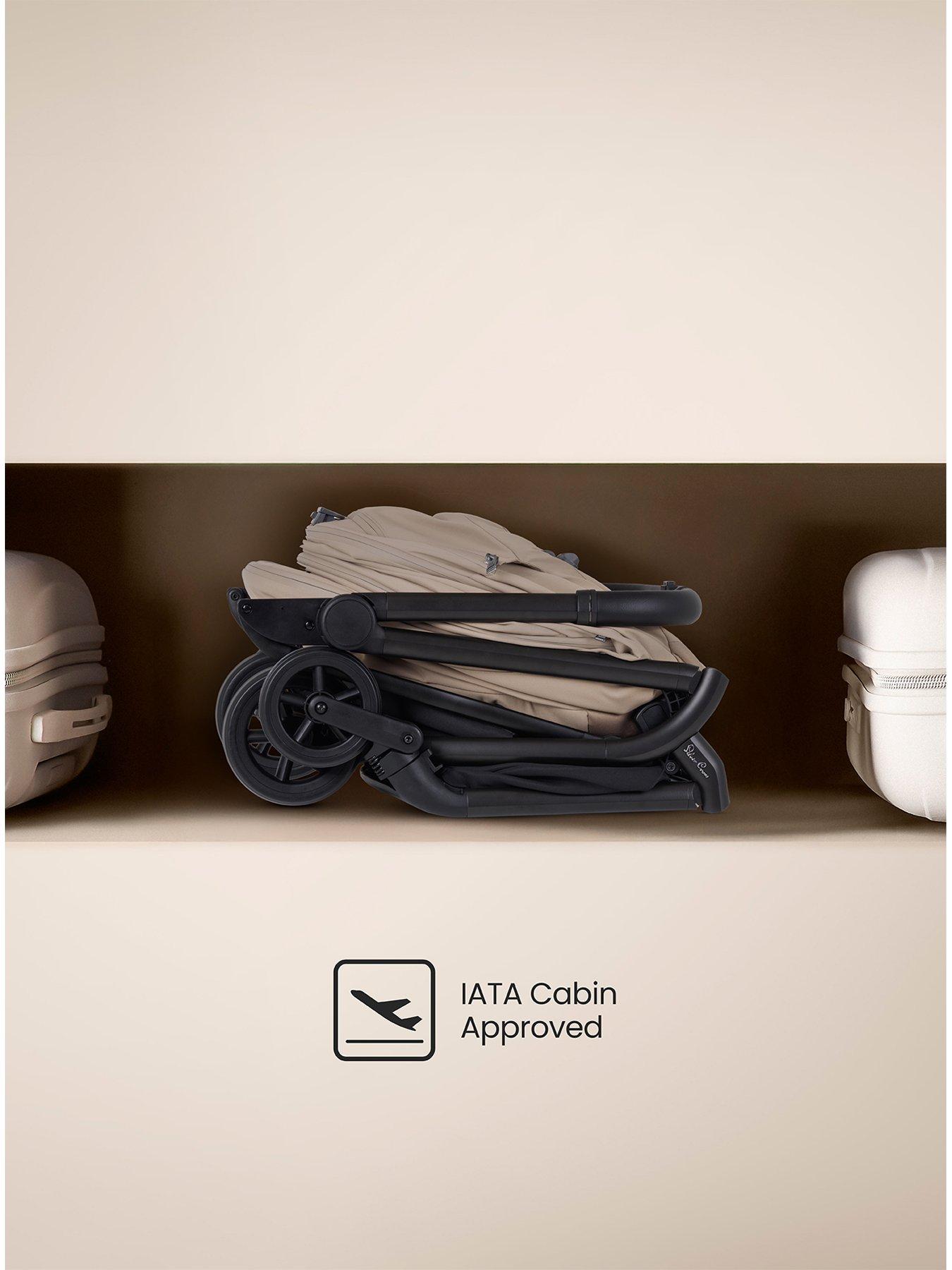 Image 4 of 8 of Silver Cross Nia Compact Travel Stroller - Champagne