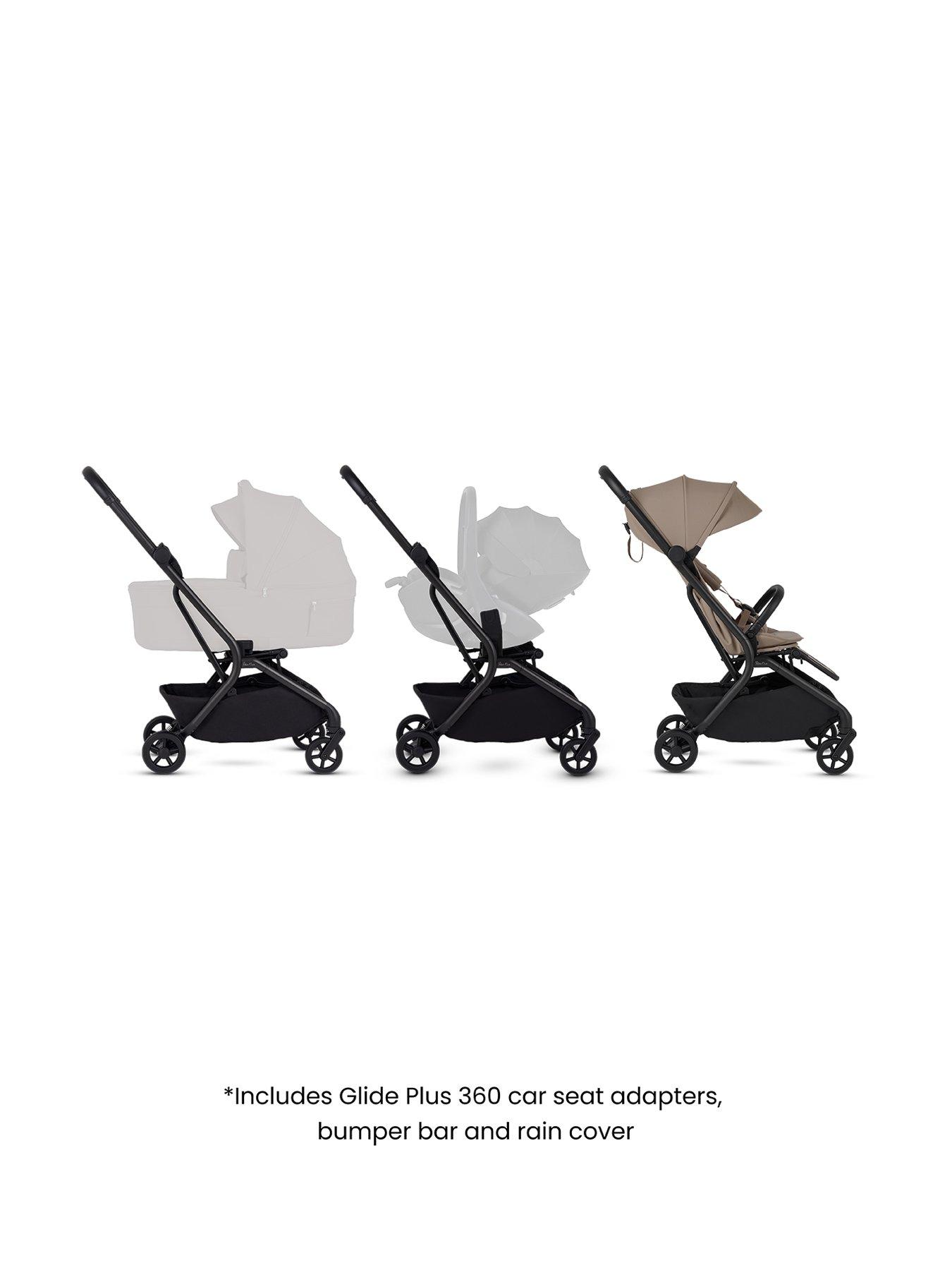 Image 7 of 8 of Silver Cross Nia Compact Travel Stroller - Champagne