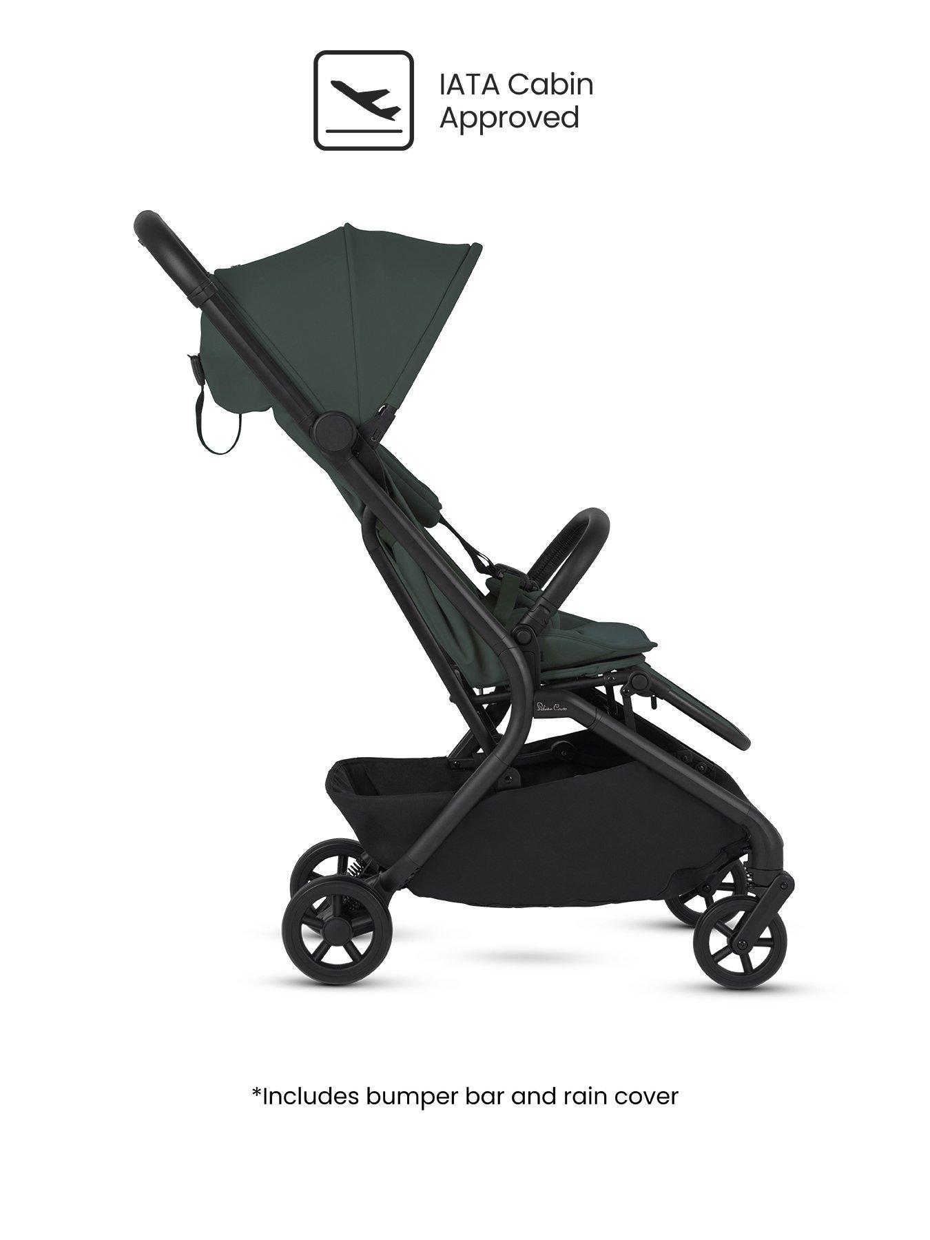 Image 2 of 7 of Silver Cross Nia Compact Travel Stroller - Conifer