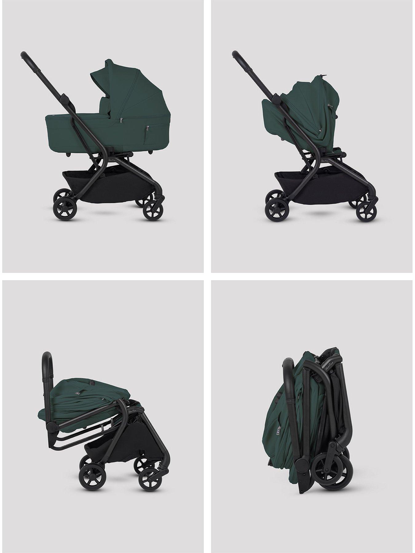 Image 3 of 8 of Silver Cross Nia Compact Travel System with Accessories - Conifer
