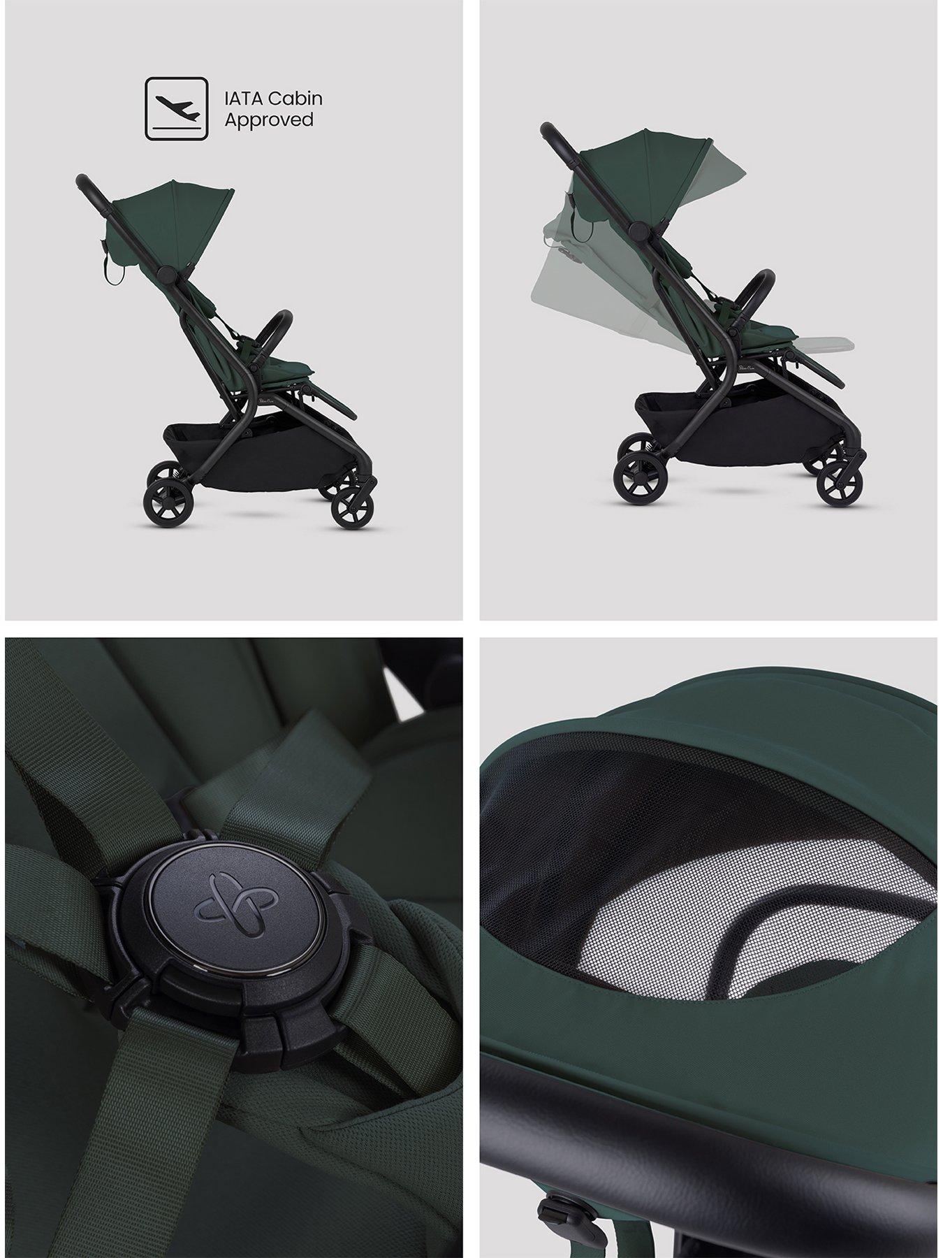 Image 6 of 8 of Silver Cross Nia Compact Travel System with Accessories - Conifer