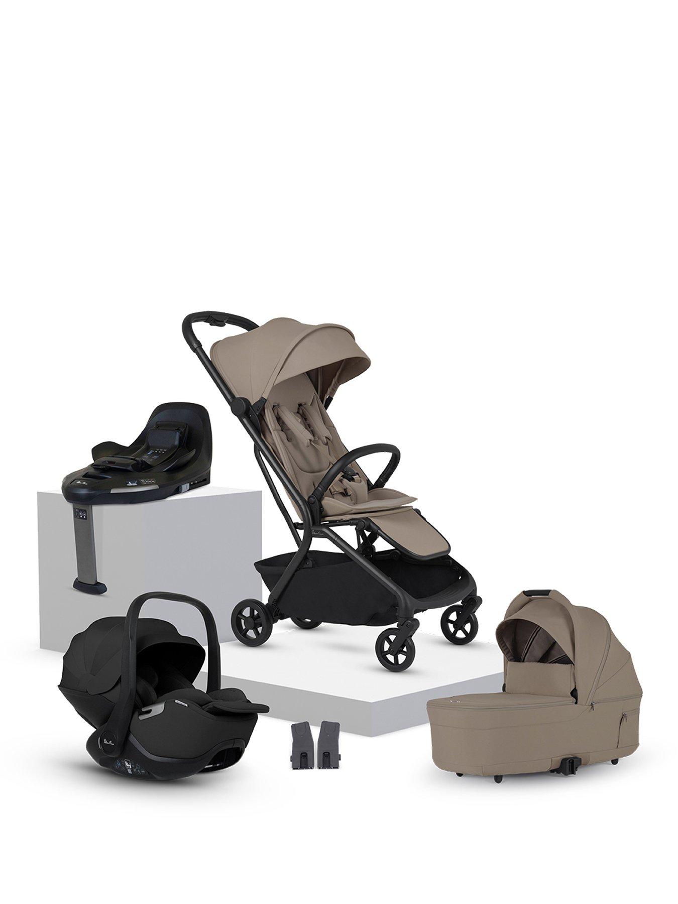 Silver Cross Nia Compact Travel System - Champagne