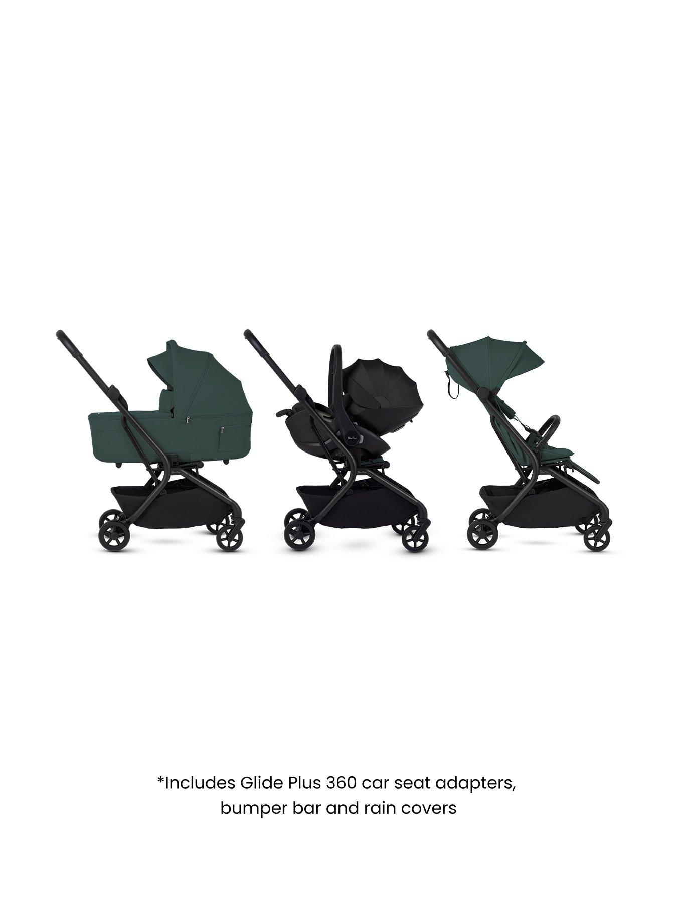 Image 6 of 8 of Silver Cross Nia Compact Travel System - Conifer