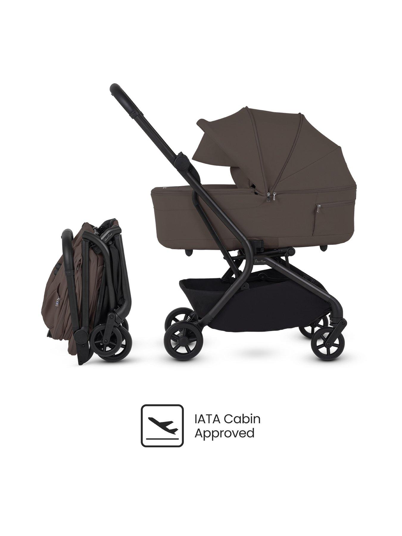 Image 2 of 8 of Silver Cross Nia Compact Travel System - Chocolate