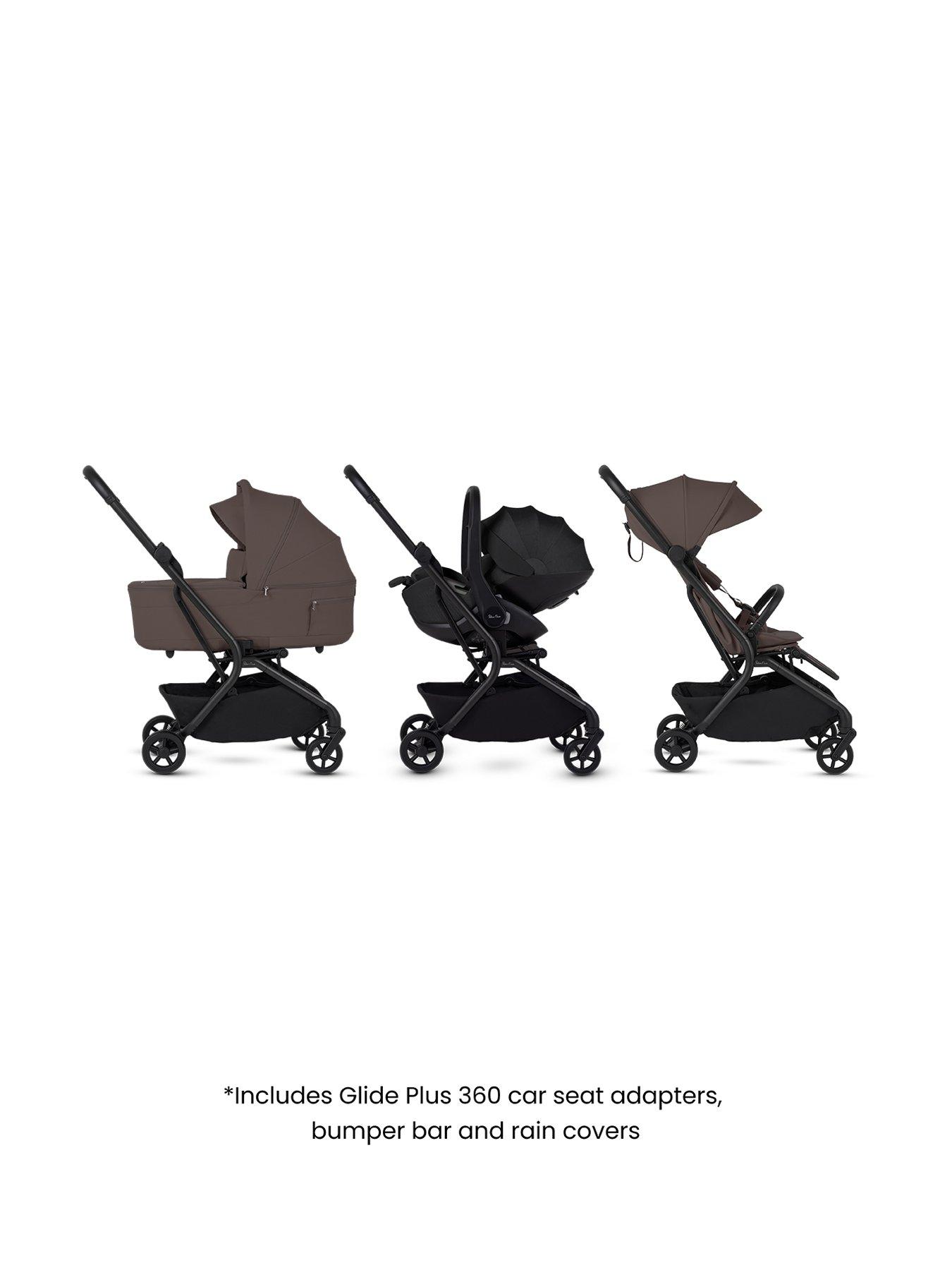 Image 6 of 8 of Silver Cross Nia Compact Travel System - Chocolate