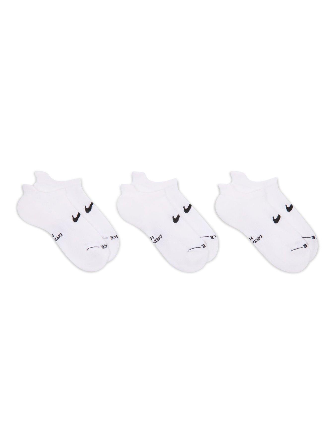  image of nike-unisex-everyday-elevated-no-show-socks-3-pack-multi