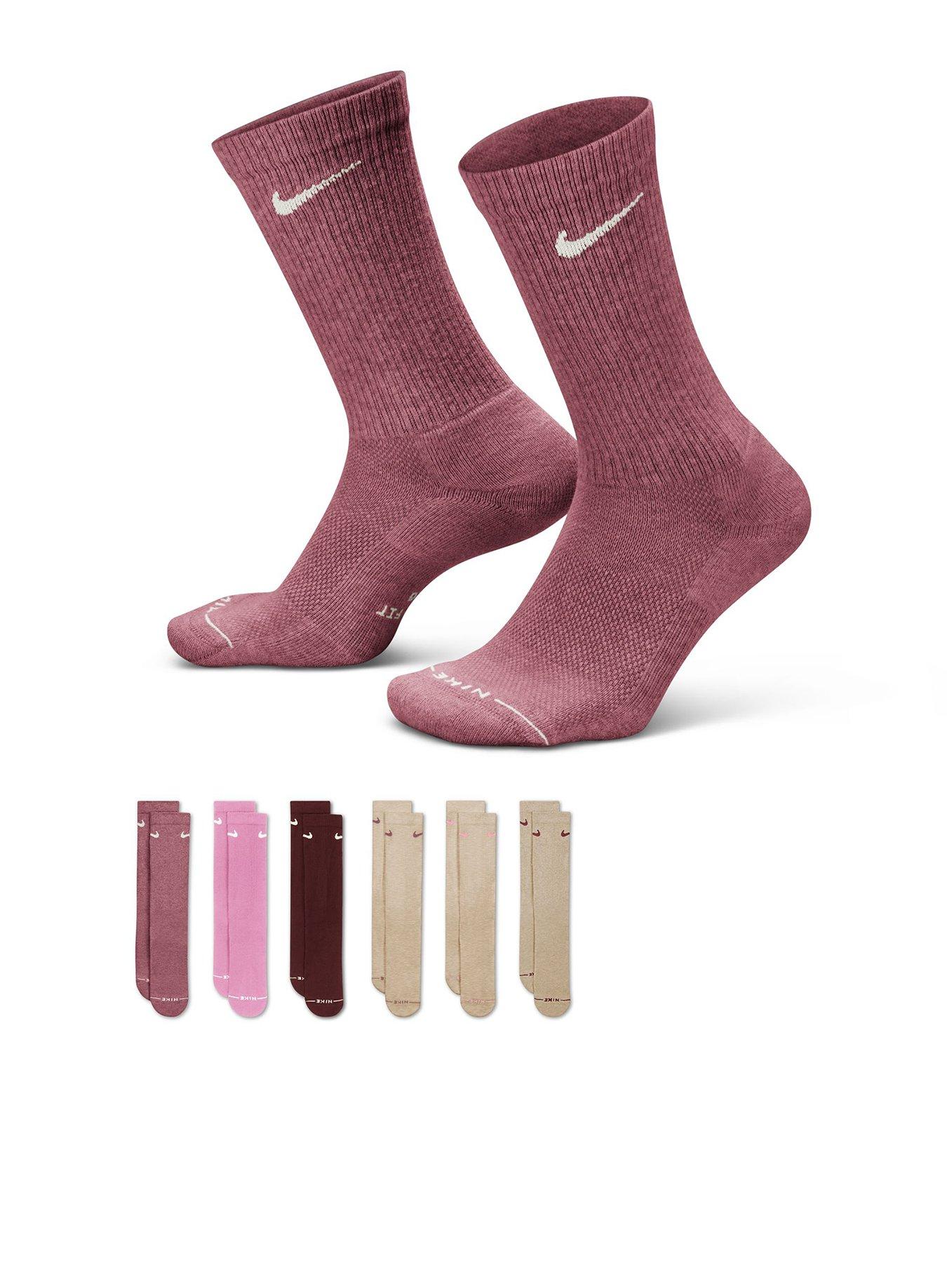 Image 1 of 4 of Nike Unisex Everyday Elevated Crew Socks 6 Pack - Multi