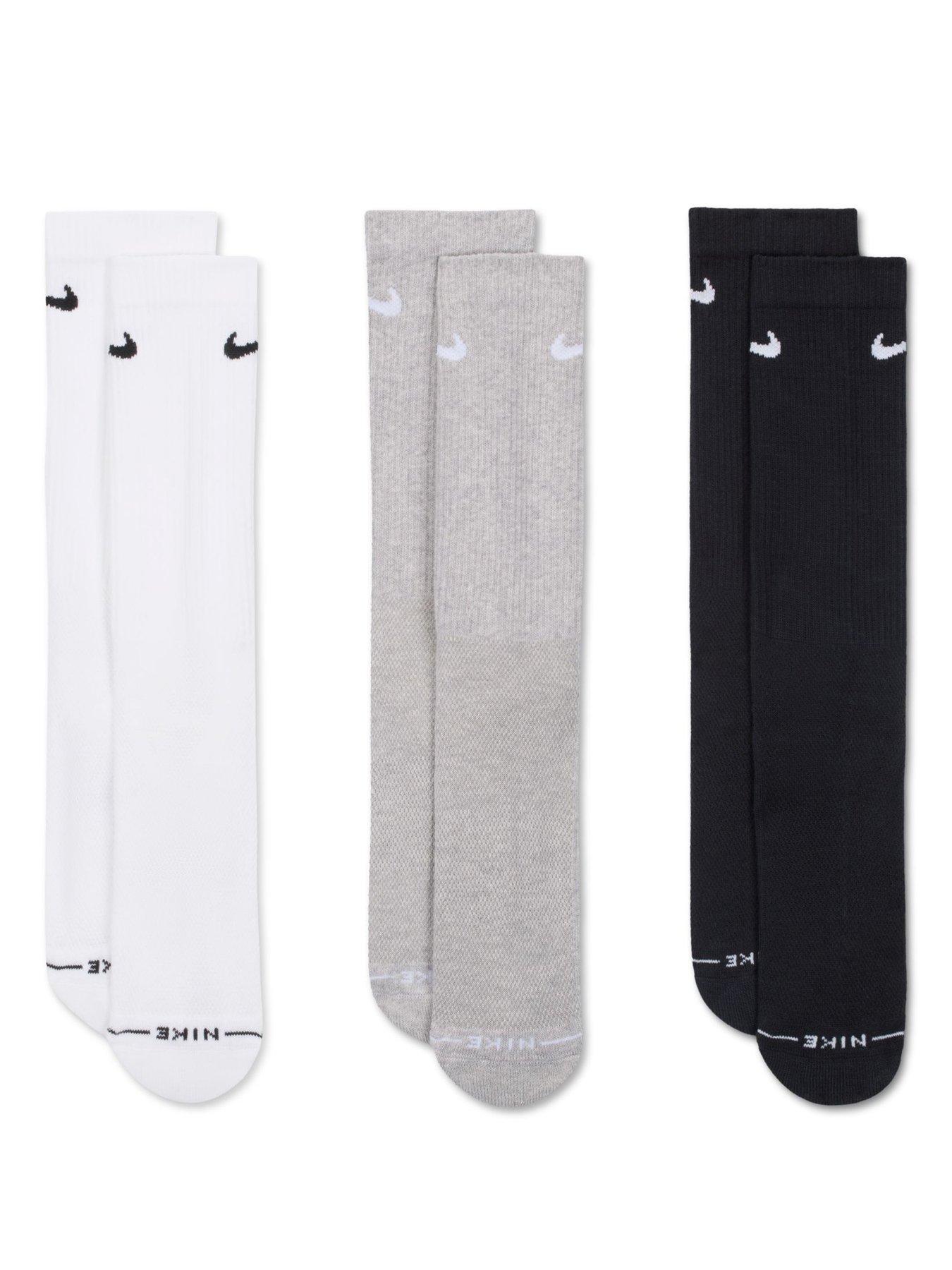 back image of nike-unisex-everyday-elevated-crew-socks-3-pack-multi
