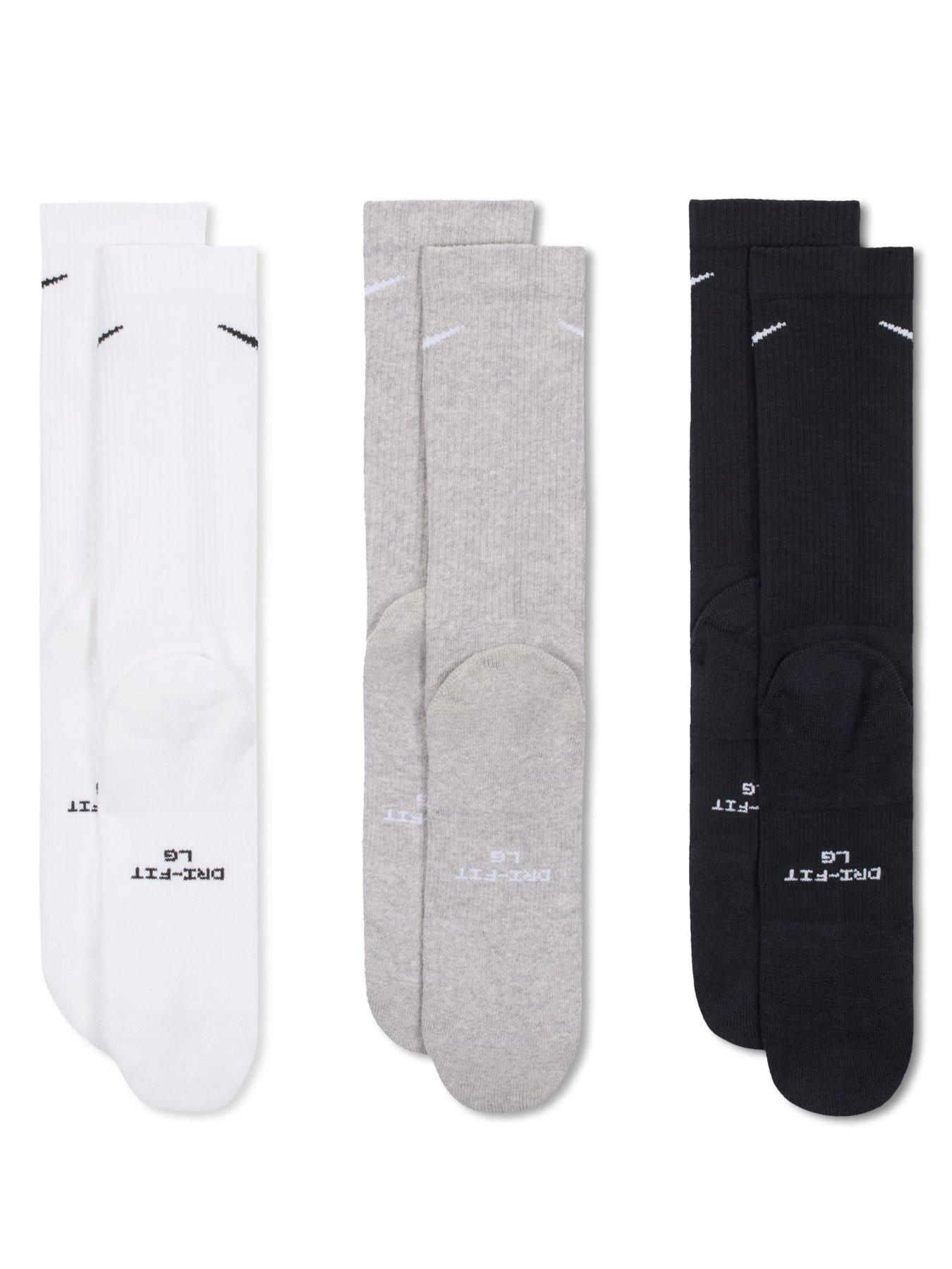  image of nike-unisex-everyday-elevated-crew-socks-3-pack-multi
