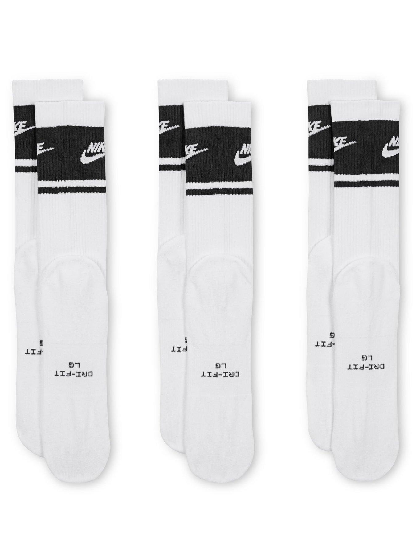  image of nike-unisex-everyday-elevated-crew-socks-3-pack-multi