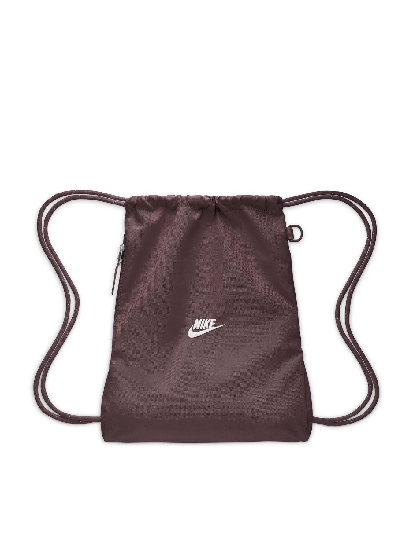  image of nike-unisex-heritage-drawstring-bag-20-purple