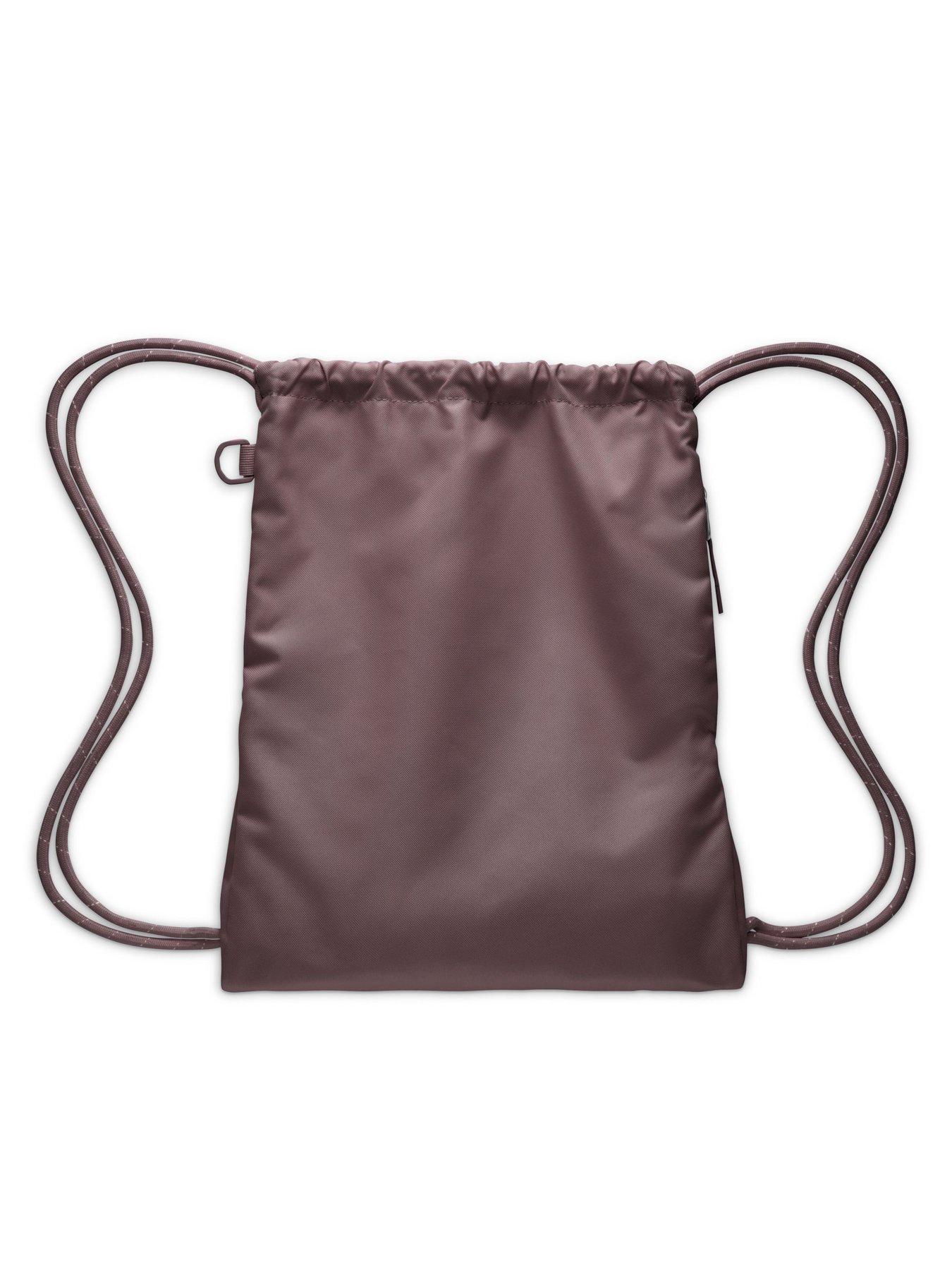  image of nike-unisex-heritage-drawstring-bag-20-purple