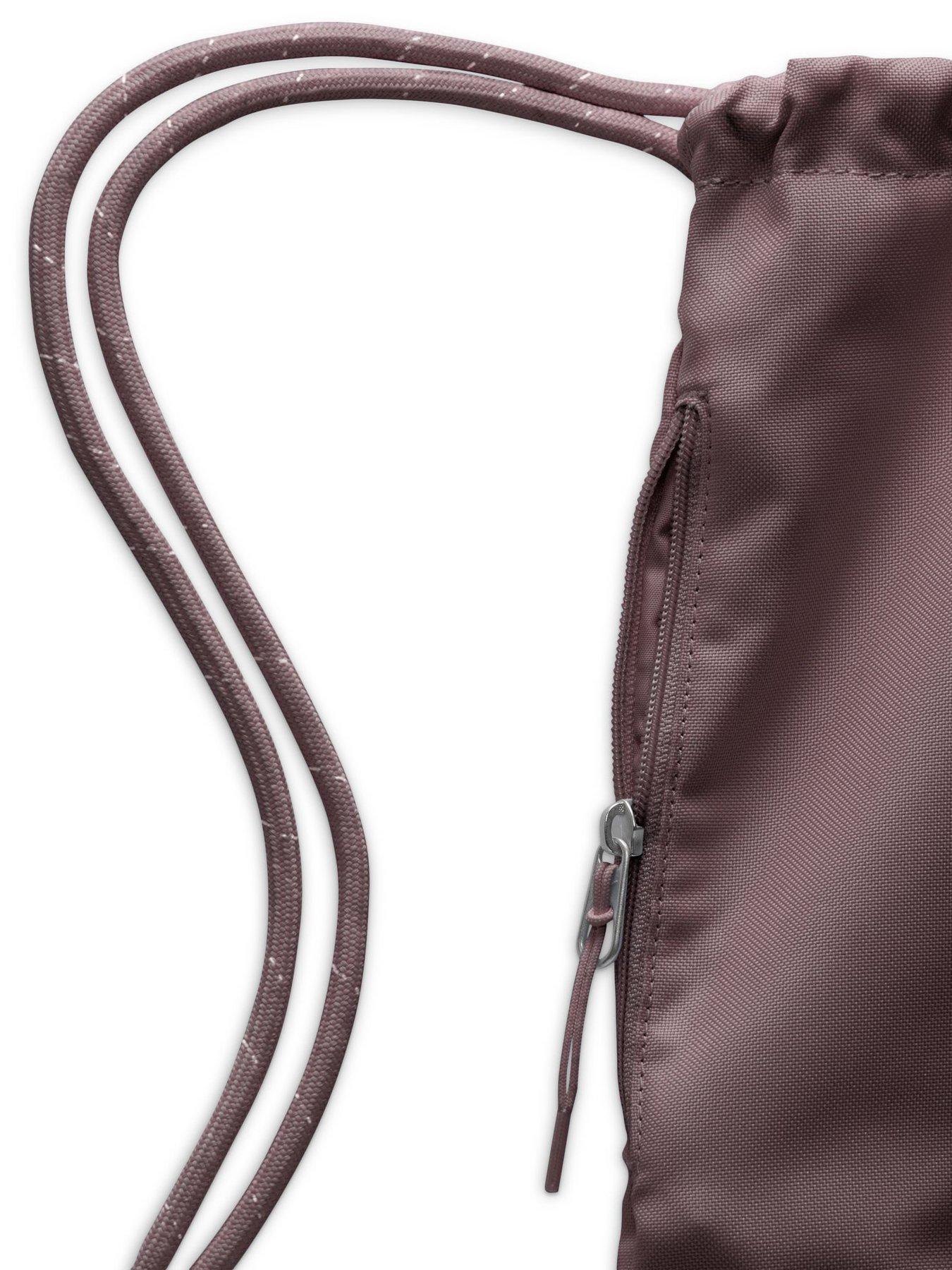  image of nike-unisex-heritage-drawstring-bag-20-purple
