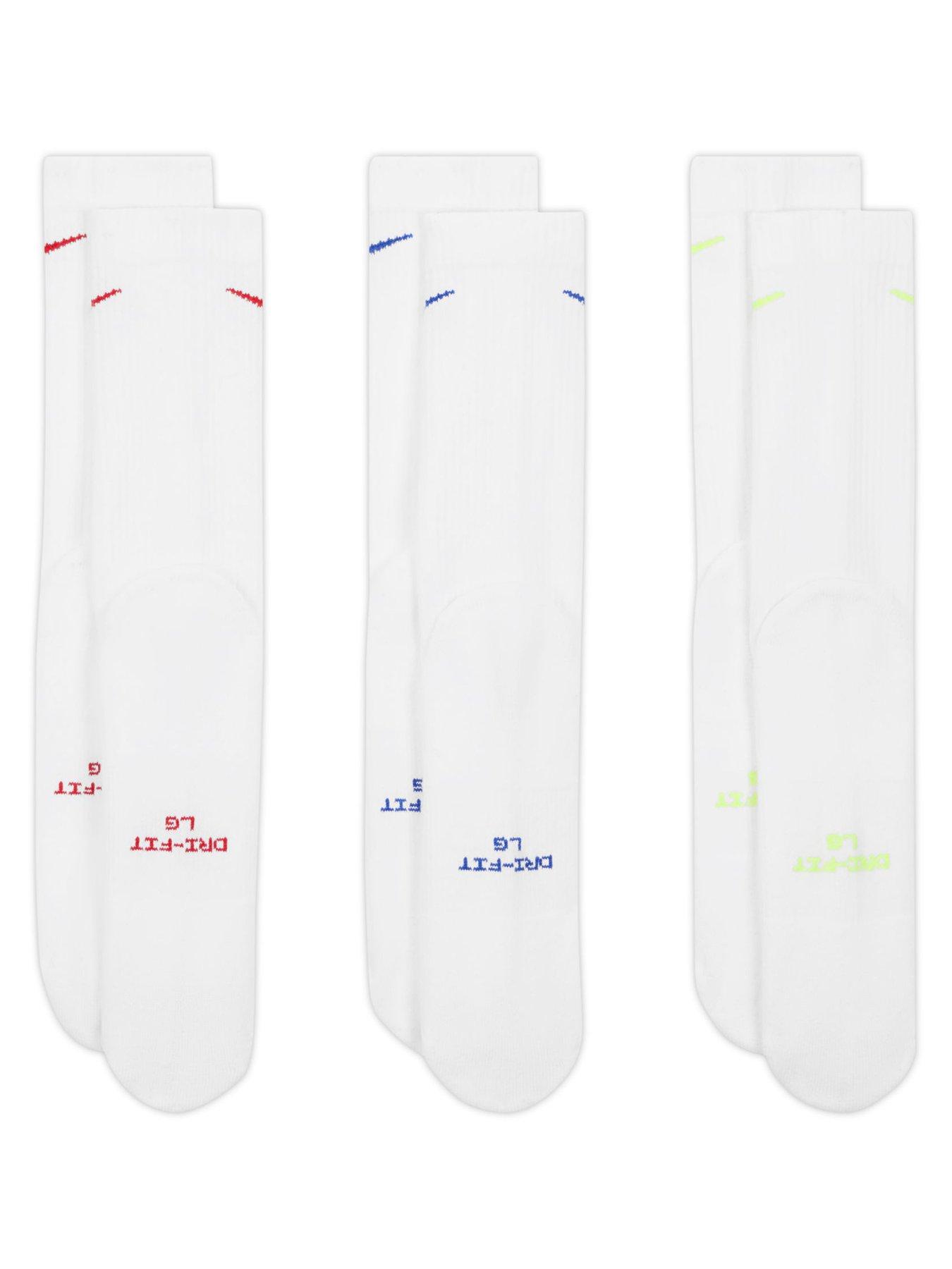  image of nike-unisex-everyday-elevated-crew-socks-3-pack-white