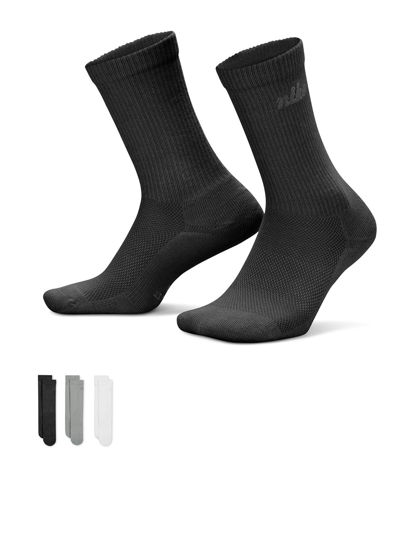  image of nike-unisex-everyday-elevated-graphic-crew-socks-3-pack-multi