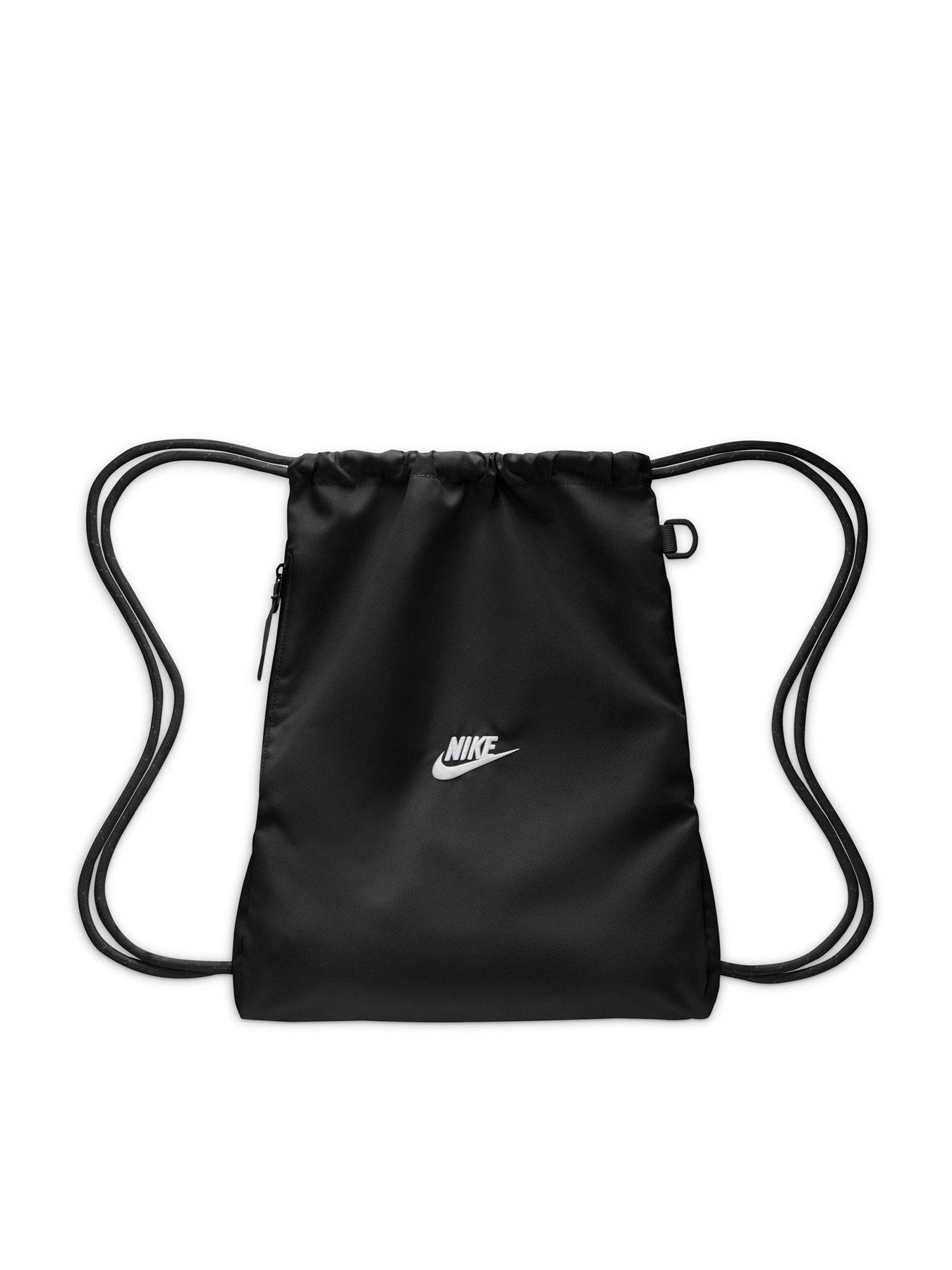 Nike Unisex Heritage Drawstring Bag 2.0 - Black