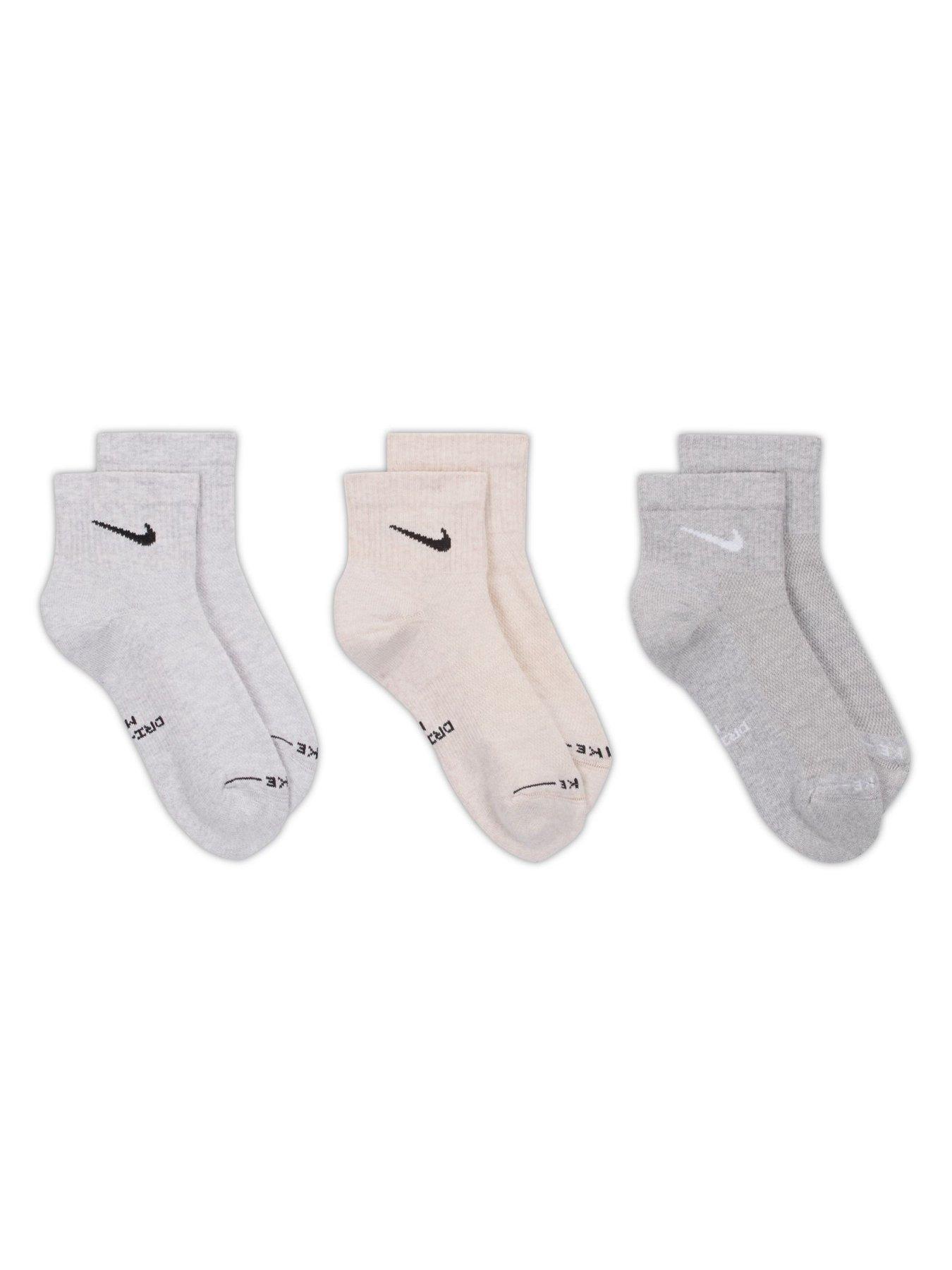 Image 2 of 4 of Nike Unisex Everyday Elevated Ankle Socks 3 Pack - Multi