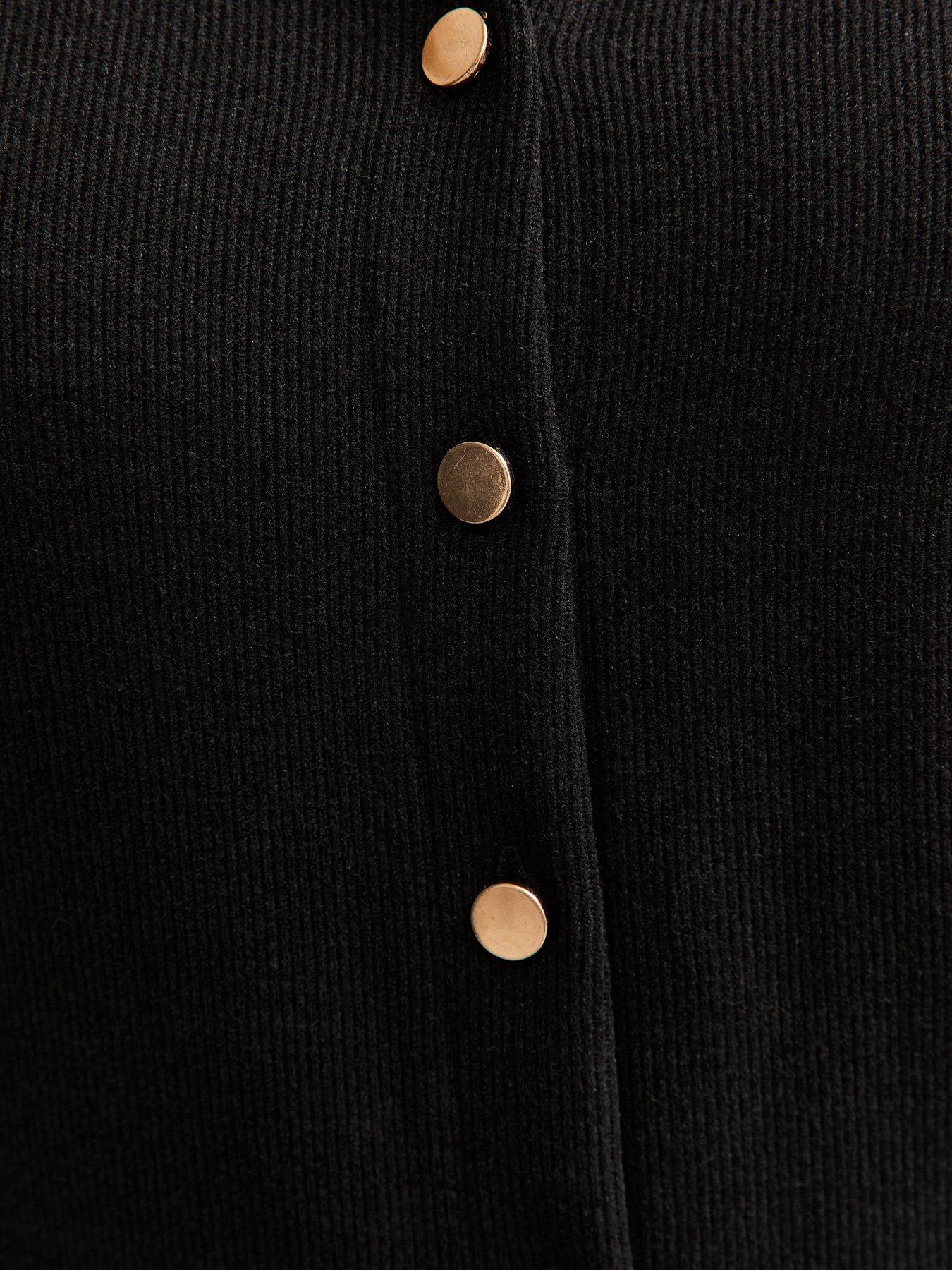  image of new-look-black-soft-touch-longline-cardigan