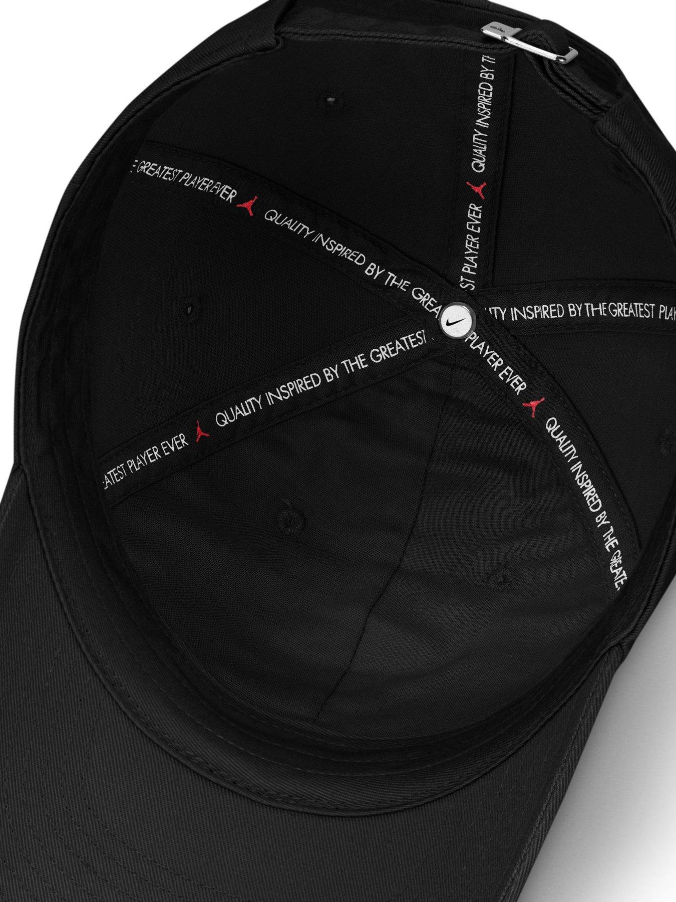 Image 4 of 6 of Jordan Nike Unisex Club Unstructured Curved Bill Cap - Black