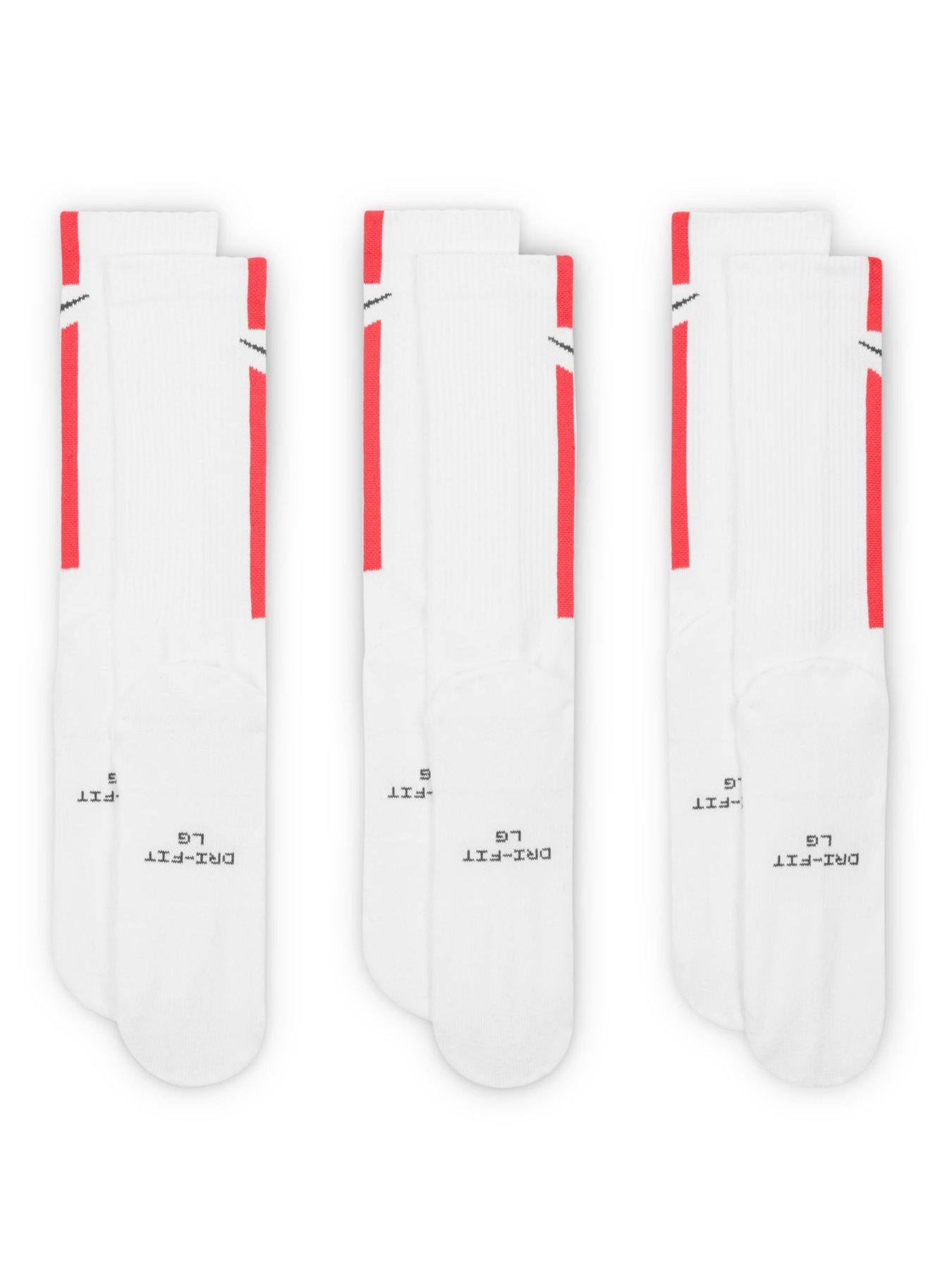  image of nike-unisex-everyday-elevated-stripe-crew-socks-3-pack-white