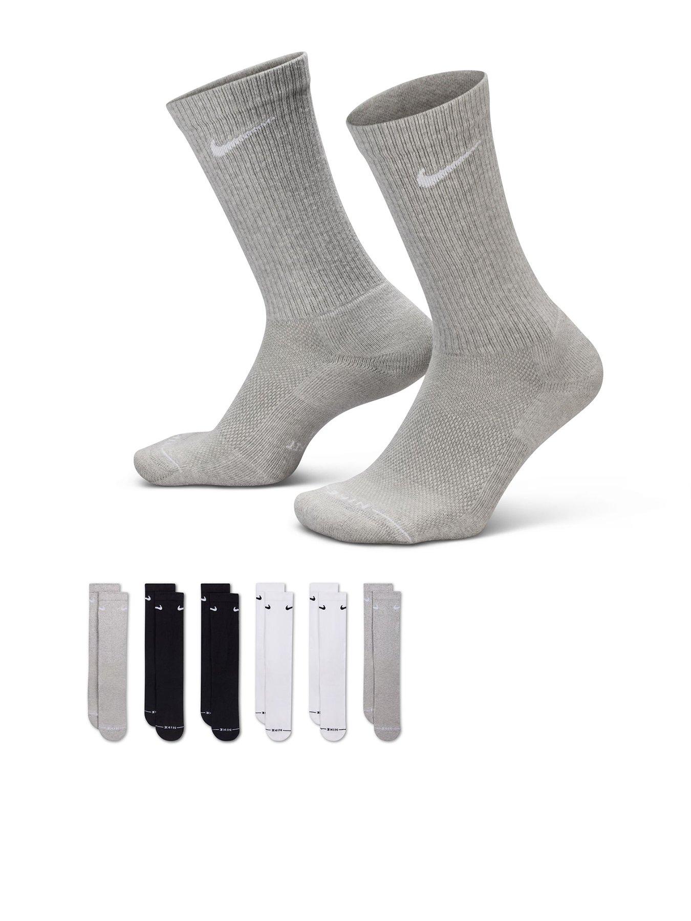 Image 1 of 4 of Nike Unisex Everyday Elevated Crew Socks 6 Pack - Multi
