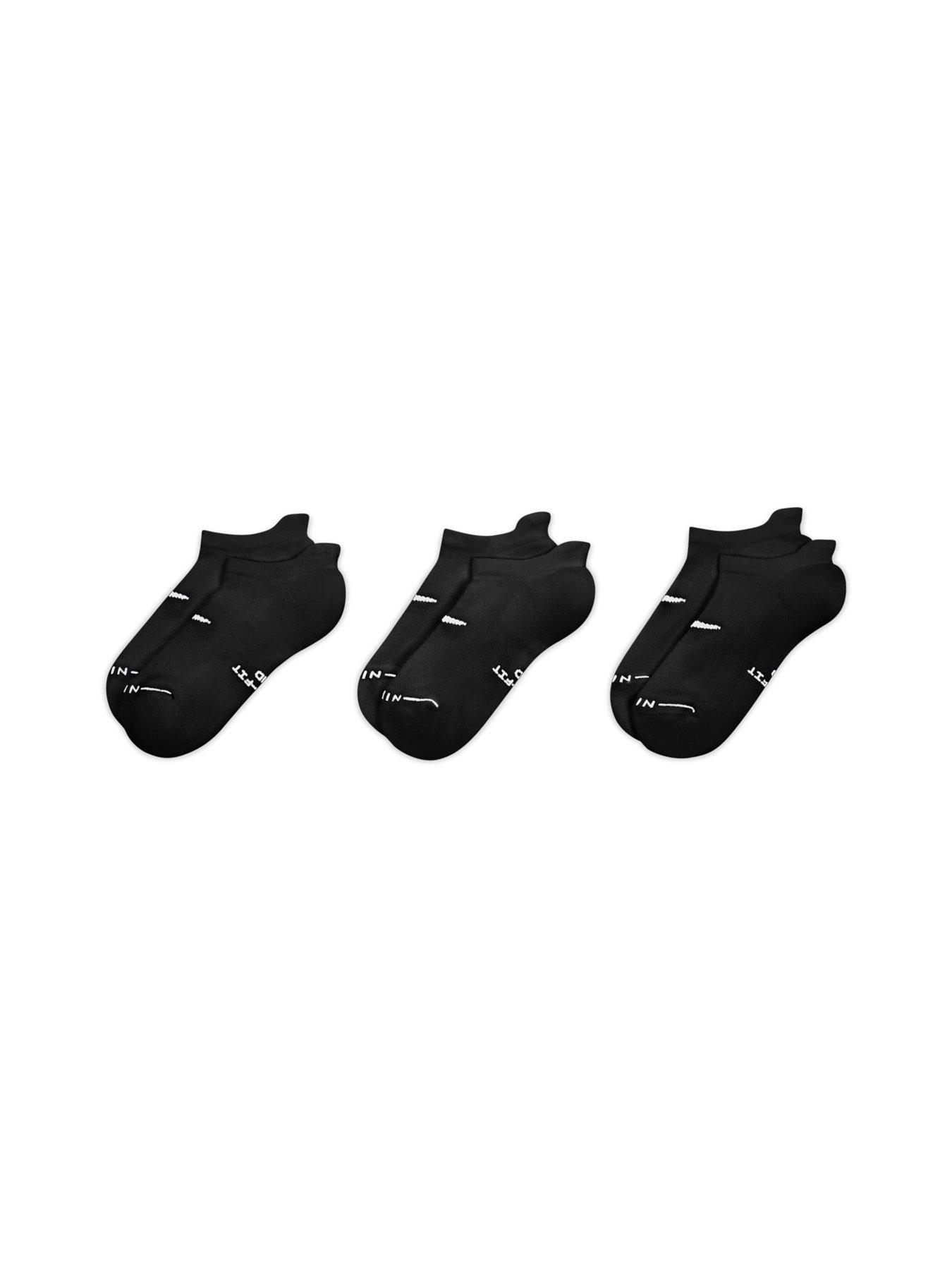 Image 2 of 4 of Nike Unisex Everyday Elevated No-Show Socks 3 Pack - Multi