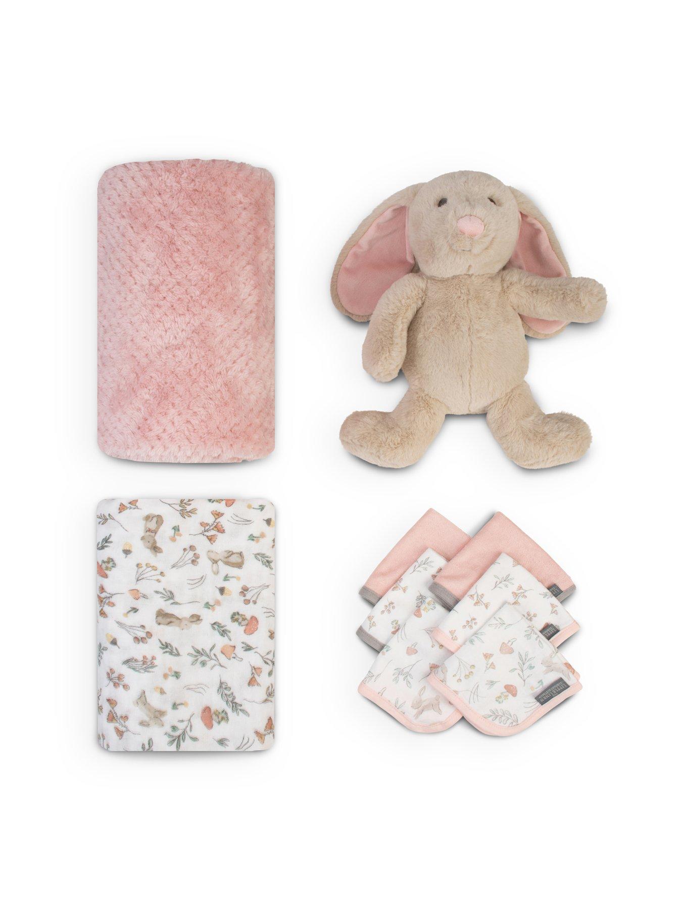 Image 2 of 6 of aden + anais Little Linen Gift Set - Harvest Bunny