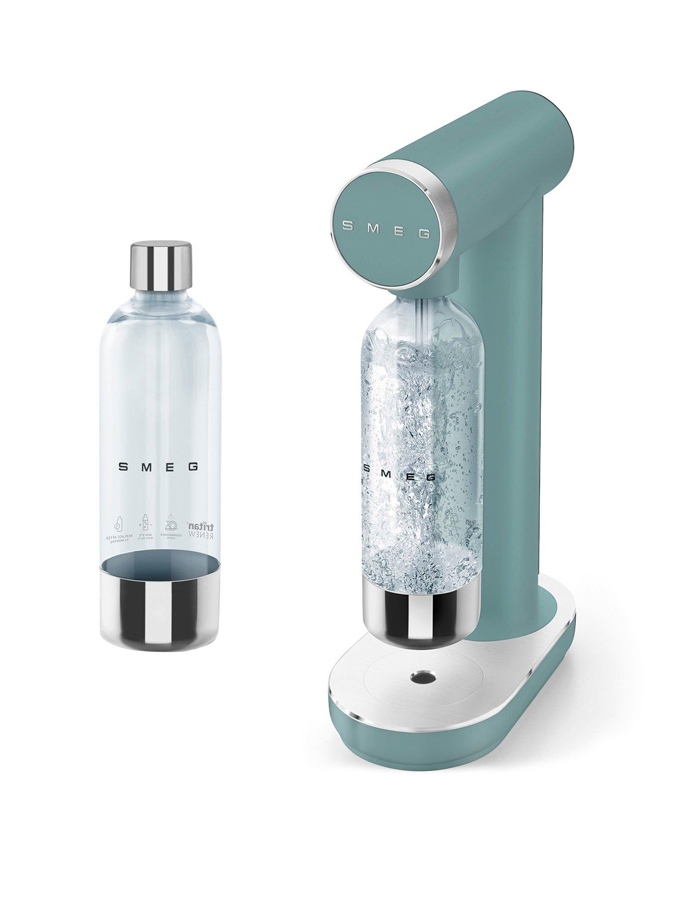 Smeg Soda Maker Green with Additional Bottle