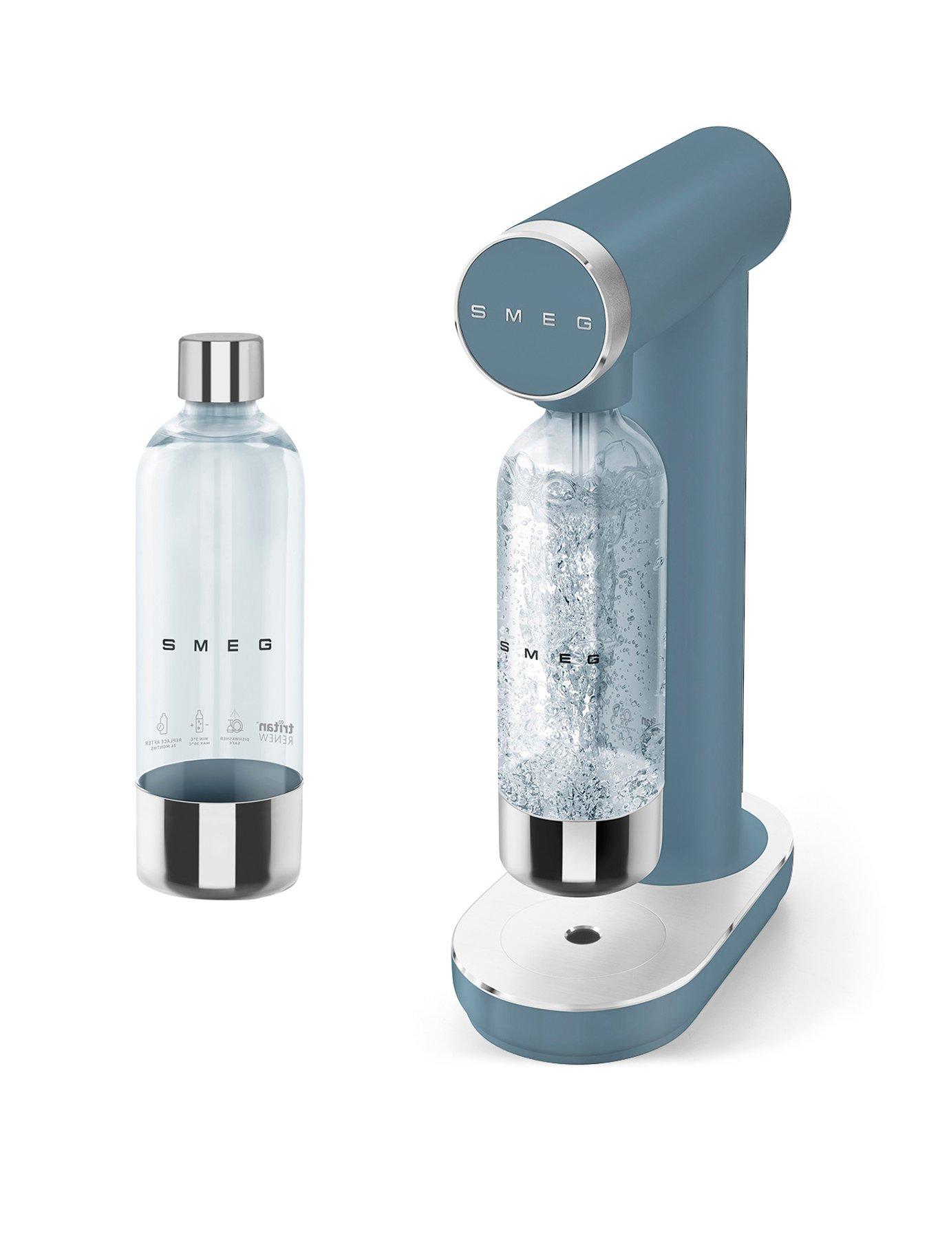 Smeg Soda Maker Blue with Additional Bottle