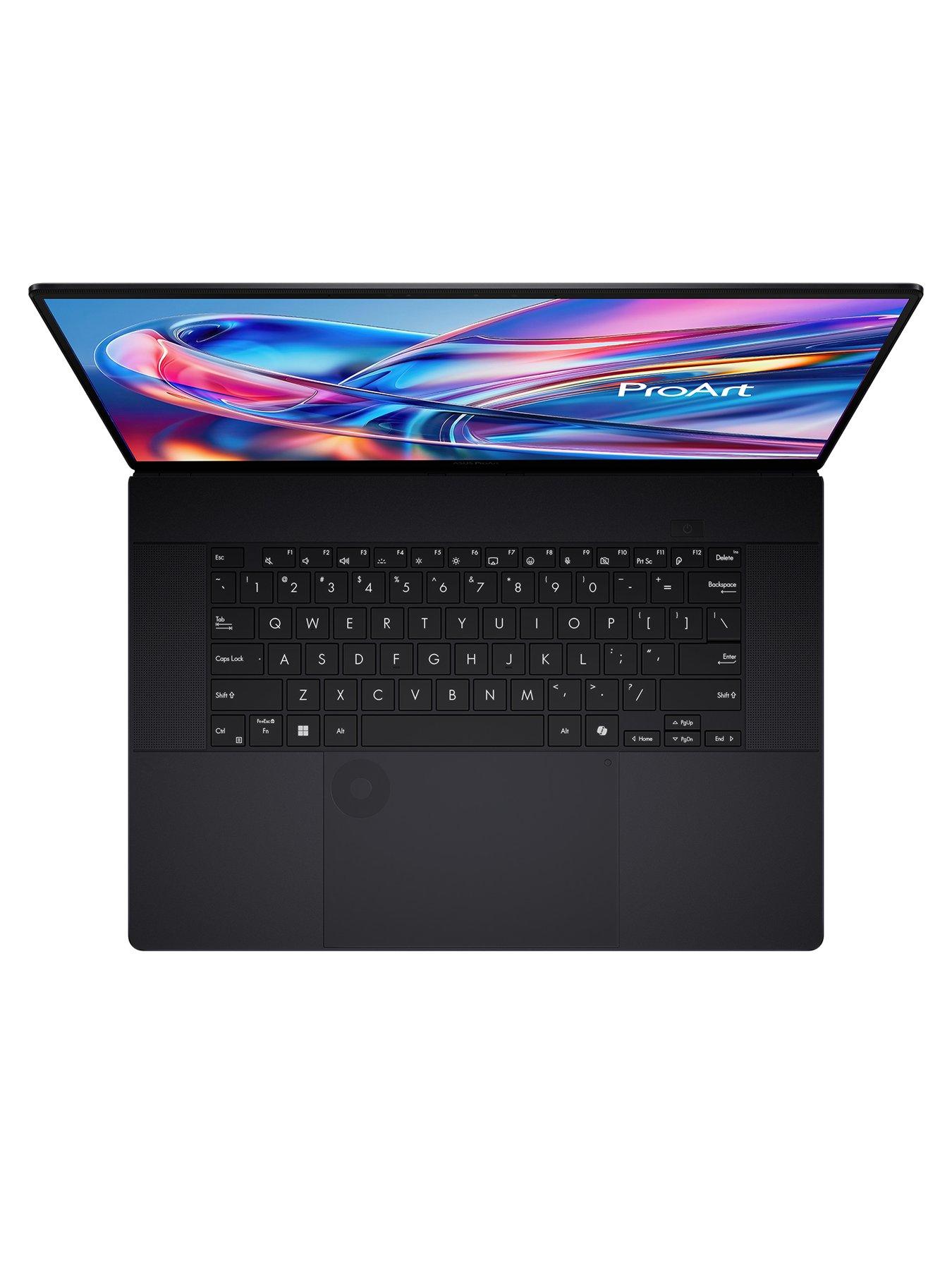  image of asus-proart-p16-copilot-pc-laptopnbsp--16in-4k-oled-touchscreen-amd-ryzen-ai-9nbspgeforce-rtx-5090nbsp64gb-ram-4tb-ssd-black