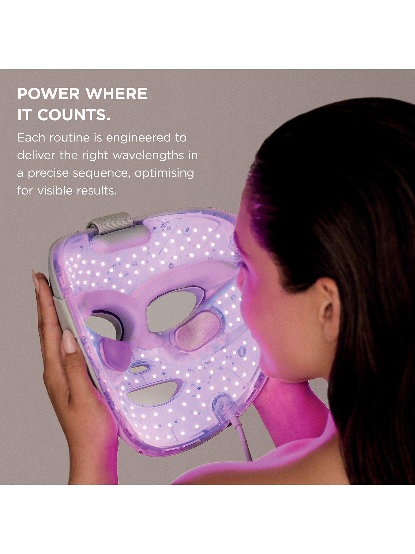 Image 5 of 7 of Shark CryoGlow Under-Eye Cooling &amp; LED Anti-Ageing &amp; Blemish Repair Mask - Frosted Sage