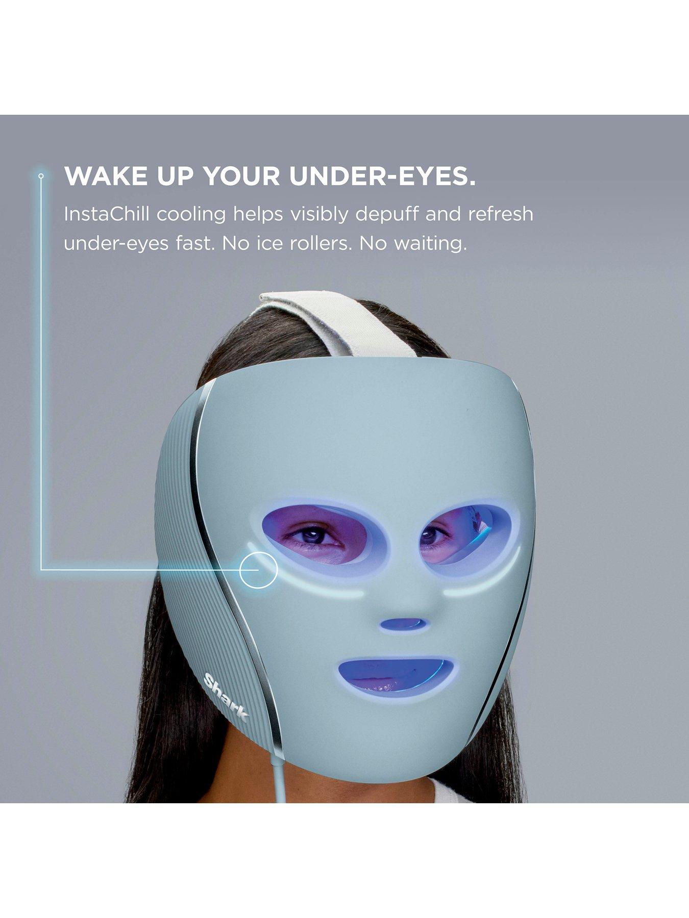 Image 7 of 7 of Shark CryoGlow Under-Eye Cooling &amp; LED Anti-Ageing &amp; Blemish Repair Mask - Frosted Sage