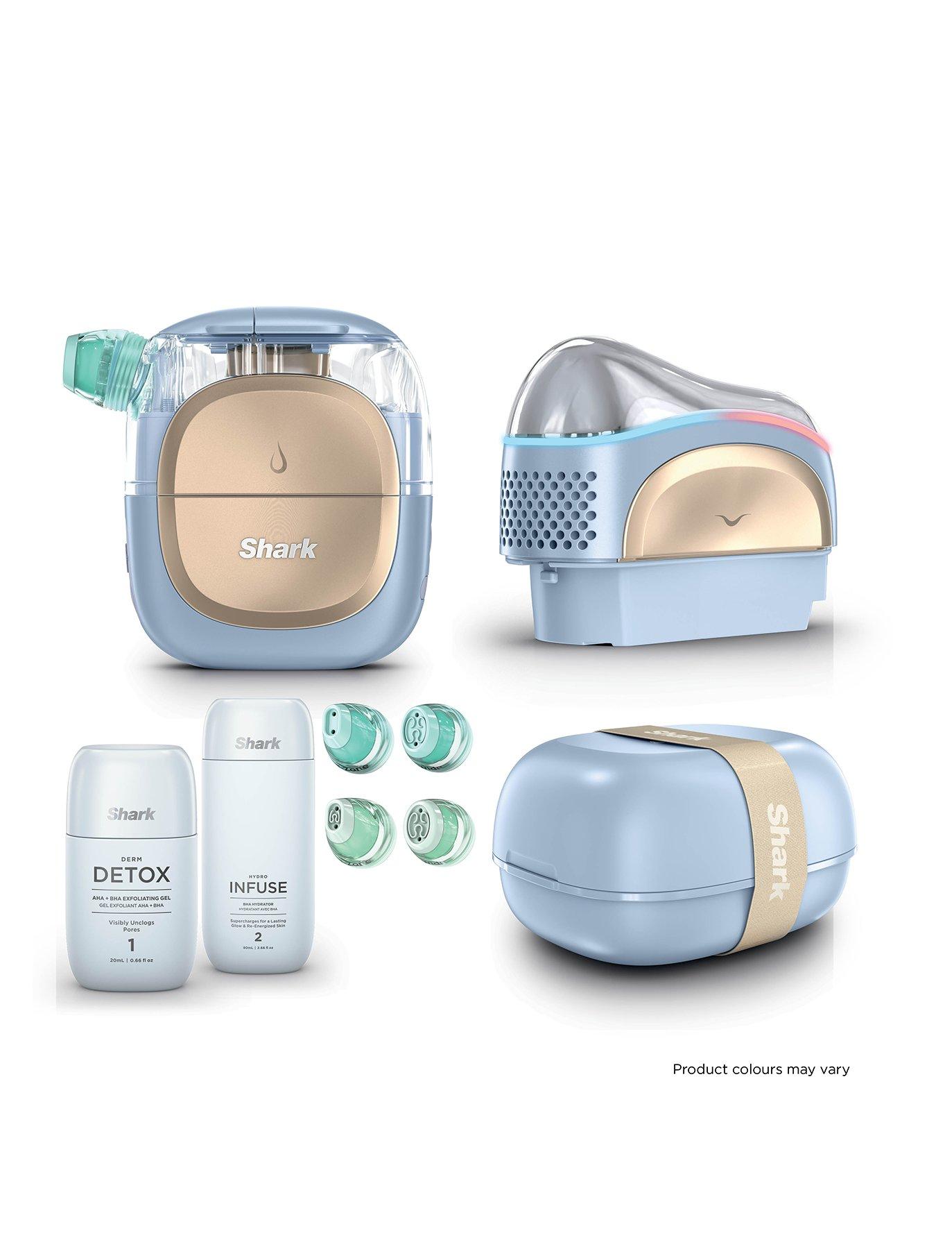 Shark FacialPro Glow + Depuffi at home facial - Spa Blue