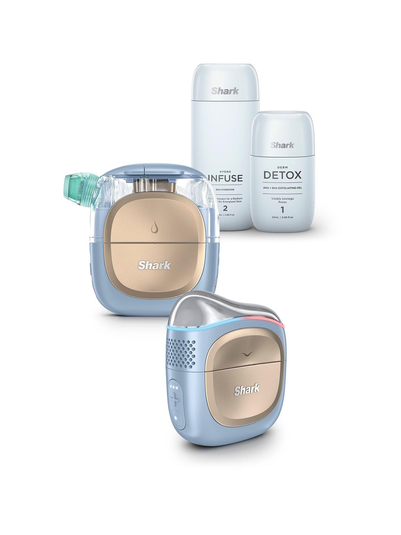 Image 1 of 8 of Shark FacialPro Glow + Depuffi at home facial - Spa Blue