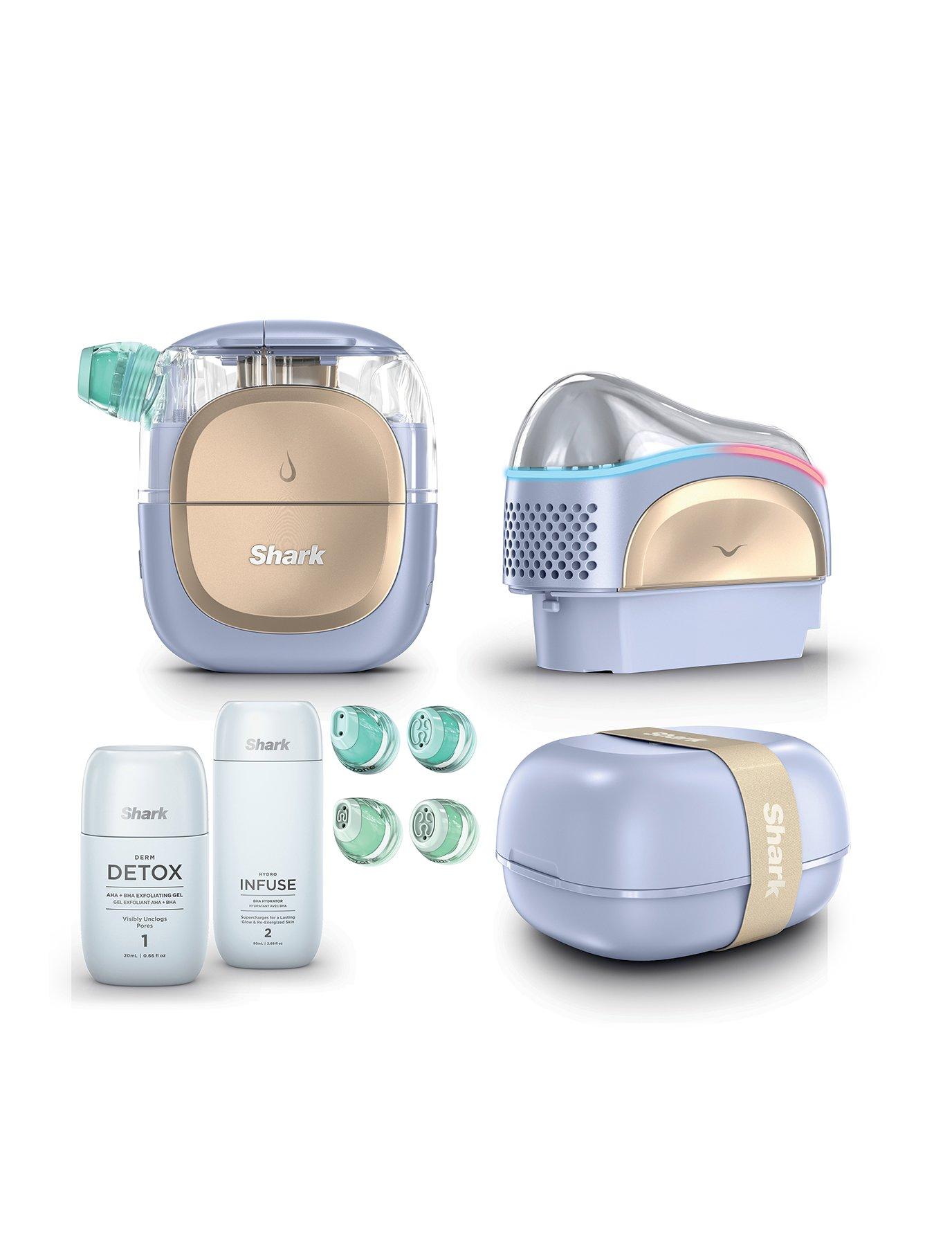 Shark FacialPro Glow + Depuffi at home facial - Spa Purple