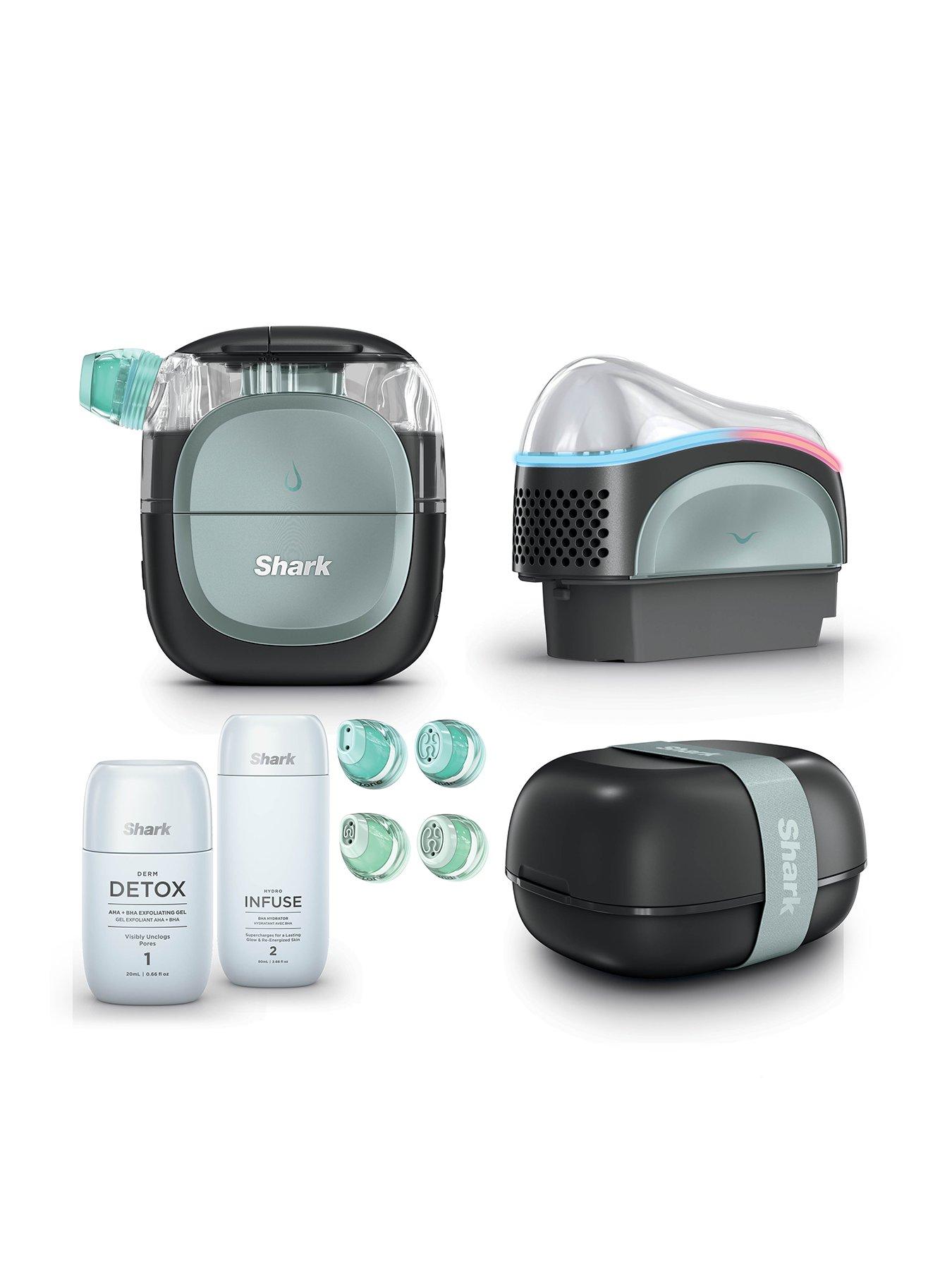 Shark FacialPro Glow + Depuffi at home facial - Warm Black