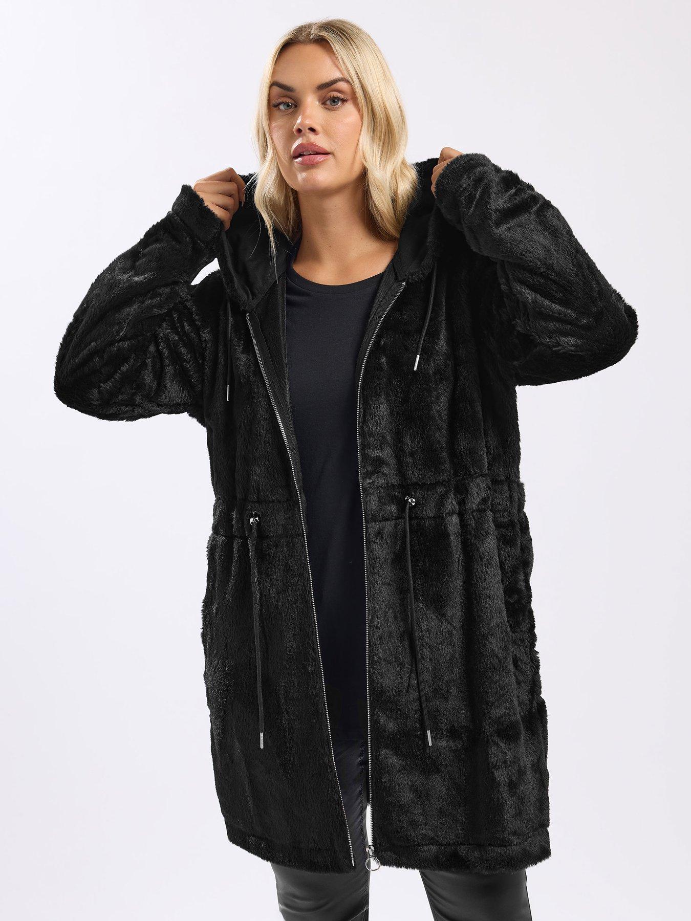 yours-curve-tunic-fleece-black