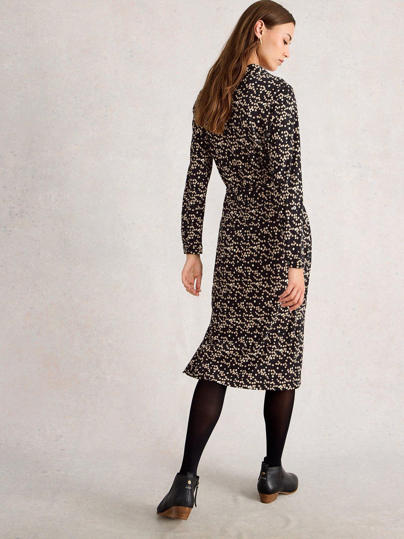  image of white-stuff-tina-jersey-dress-black