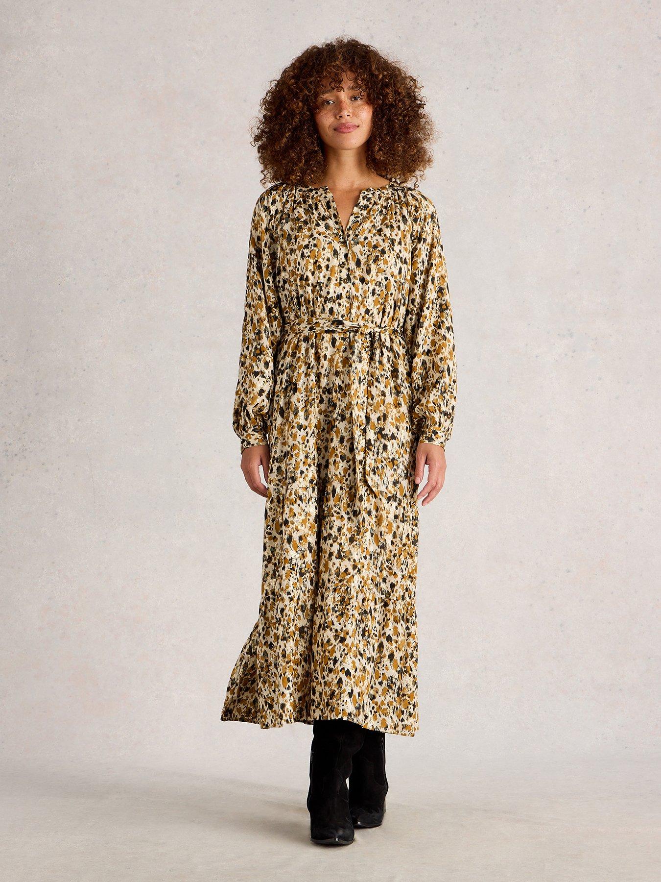 White Stuff Delilah Metallic Dress - Multi