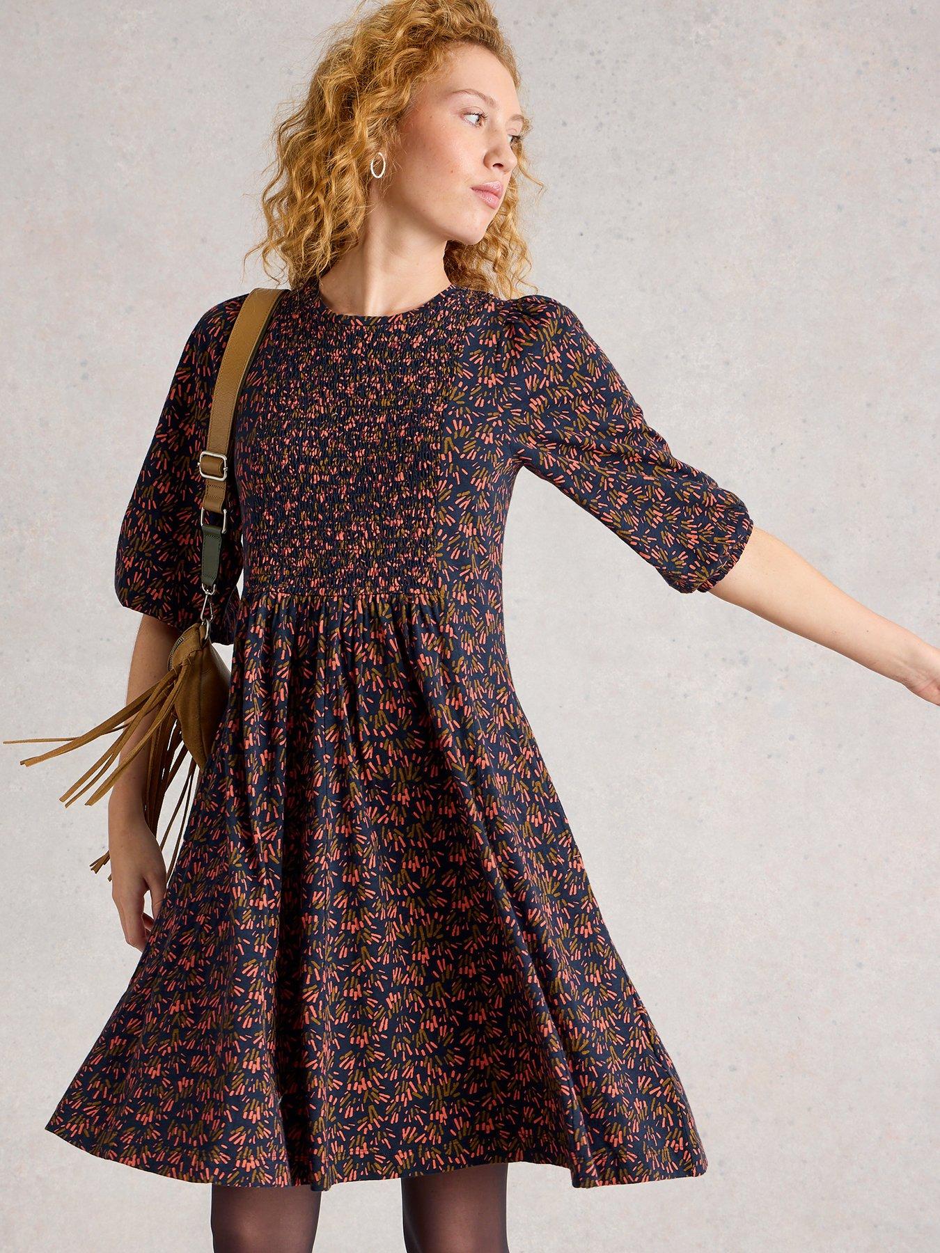  image of white-stuff-maeva-jersey-dress-blue